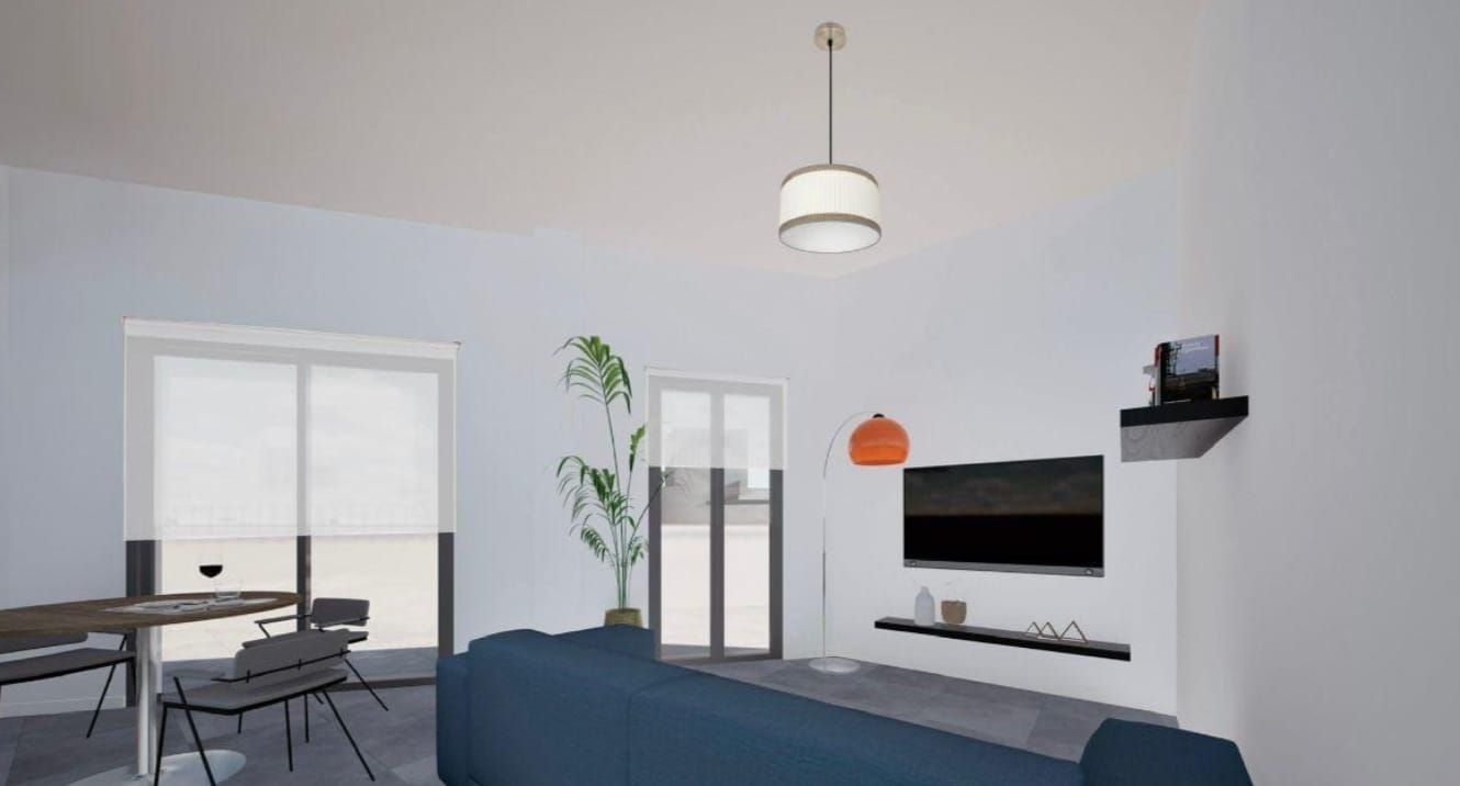 Bedroom with built-in wardrobes in a 1-bedroom penthouse, Bel-Air-Cancelada-Saladillo, Estepona