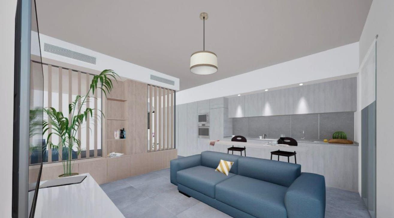 Exterior facade of the 12-unit new-build development in Cancelada, Estepona