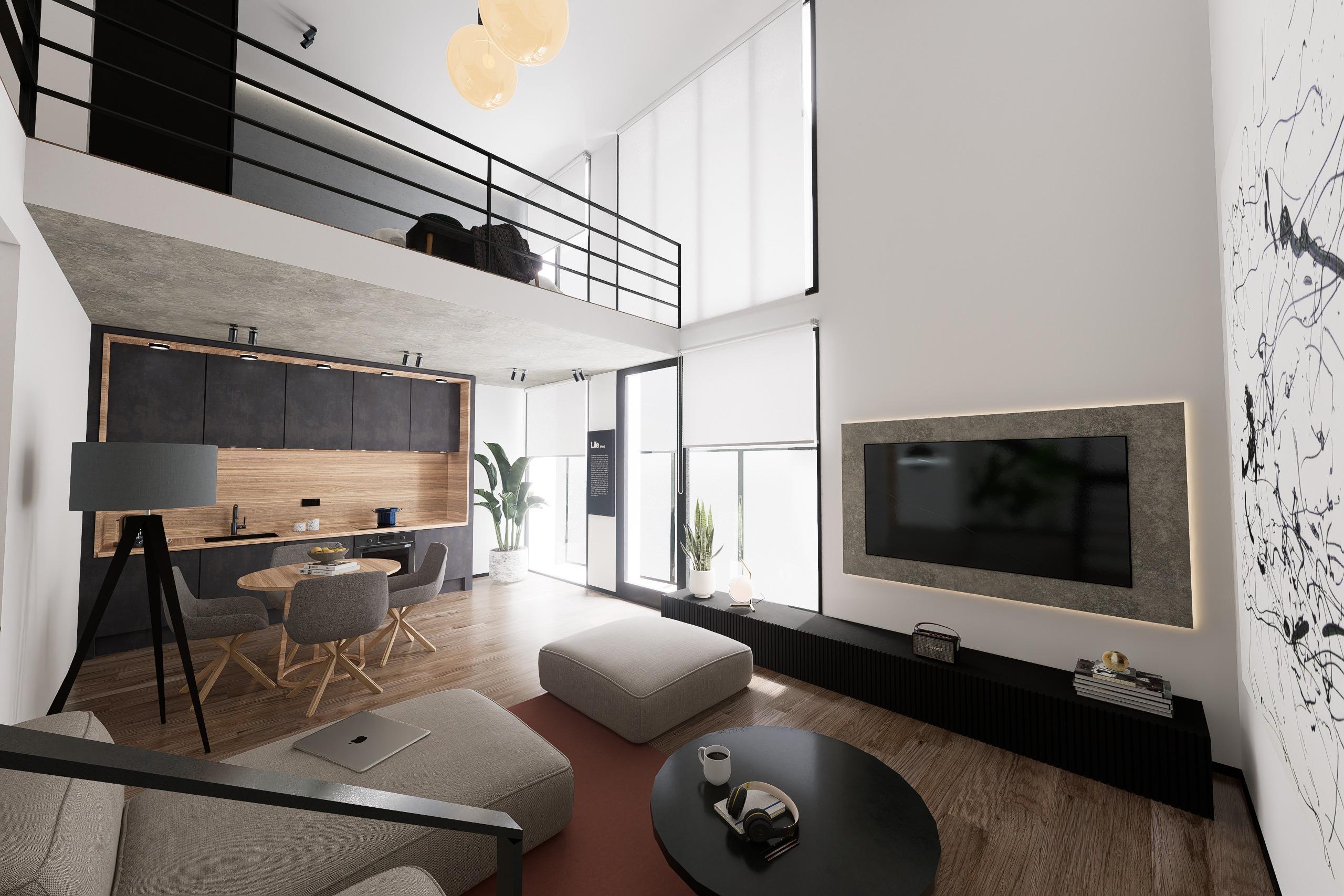Terrace railing and garden view beyond, Alipark apartment, Alicante