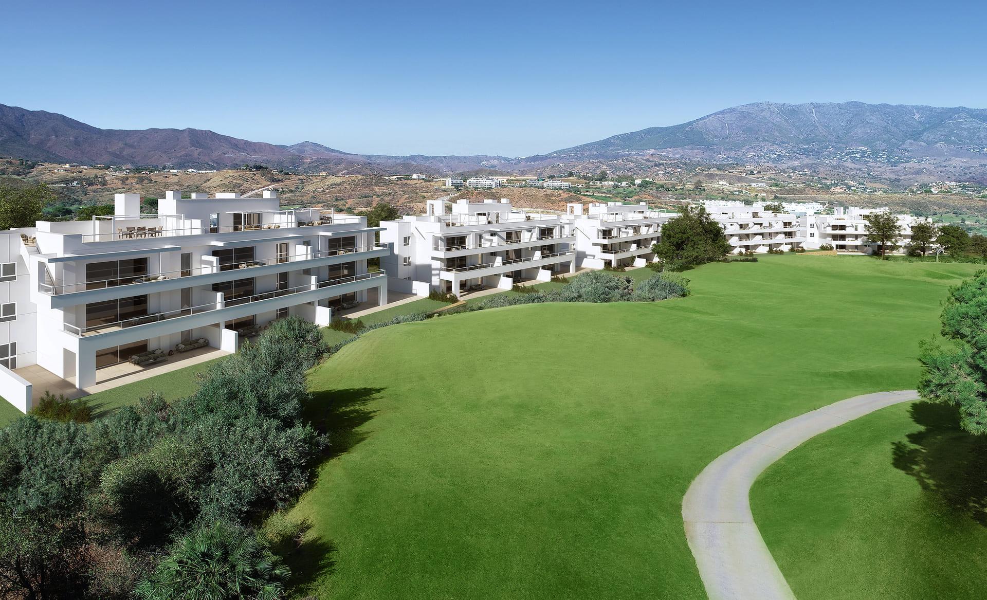 Second bedroom in new-build 3-bedroom penthouse, La Cala Golf, Mijas
