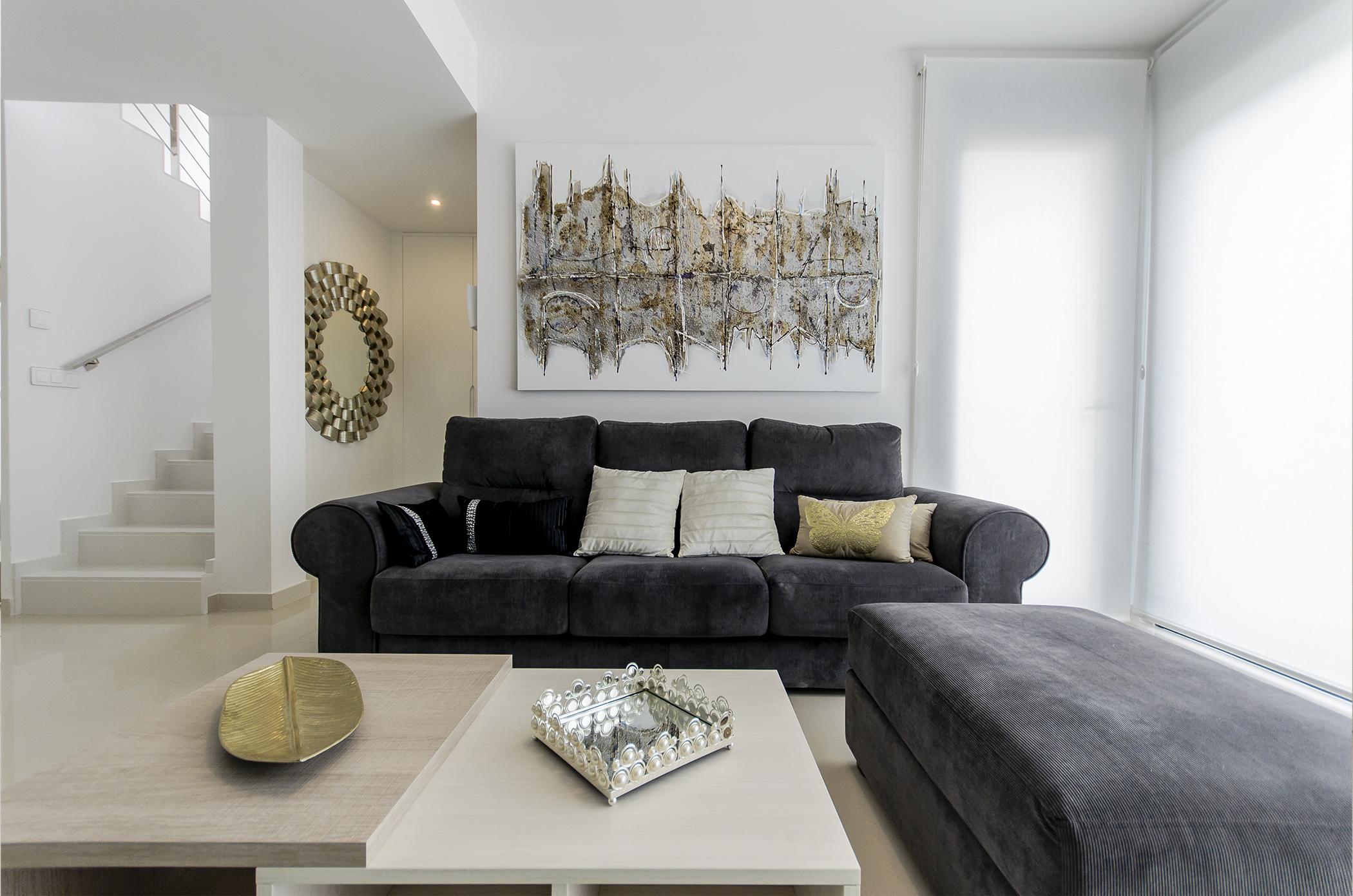 En-suite bathroom in 4-bedroom new-build villa, Bellavista, San Miguel de Salinas