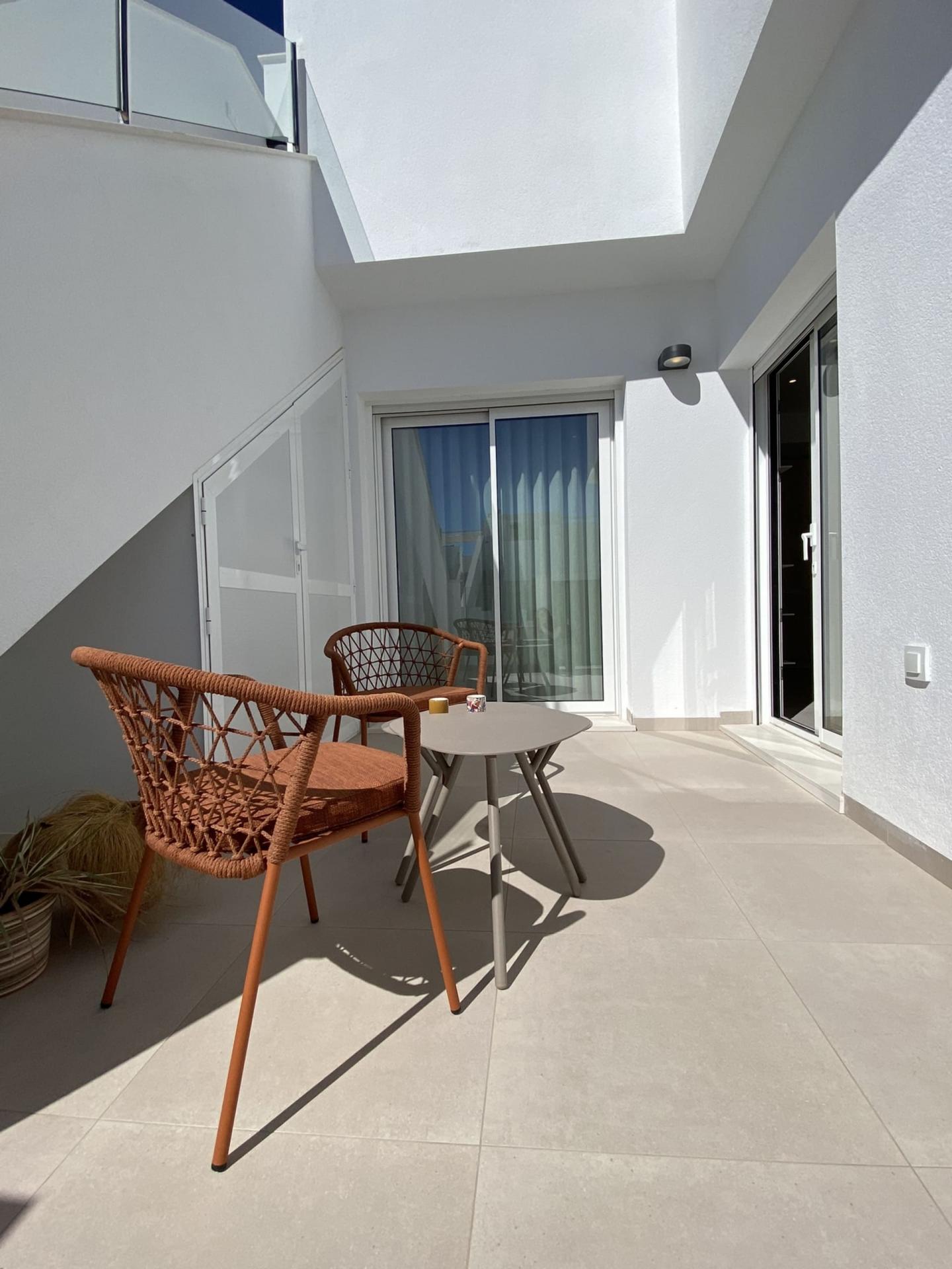 Exterior render of new-build bungalow development, Zona Pueblo, Pilar De La Horadada