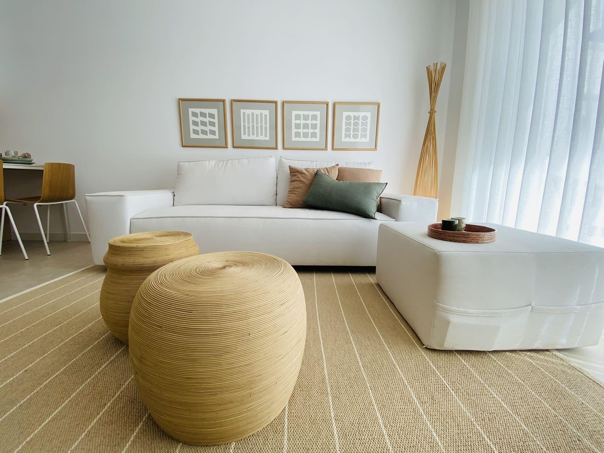 Second bedroom with tiled floor and window in new-build bungalow, Zona Pueblo, Pilar De La Horadada