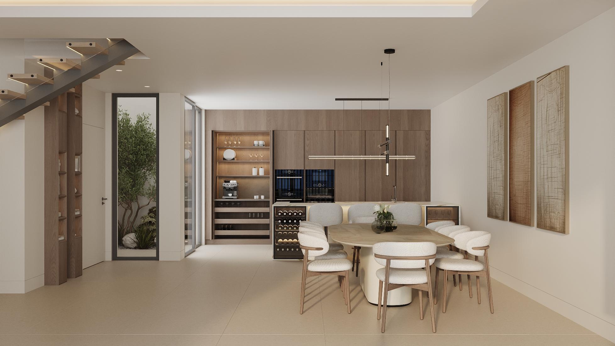Family bathroom in new-build townhouse, San Pedro, Marbella
