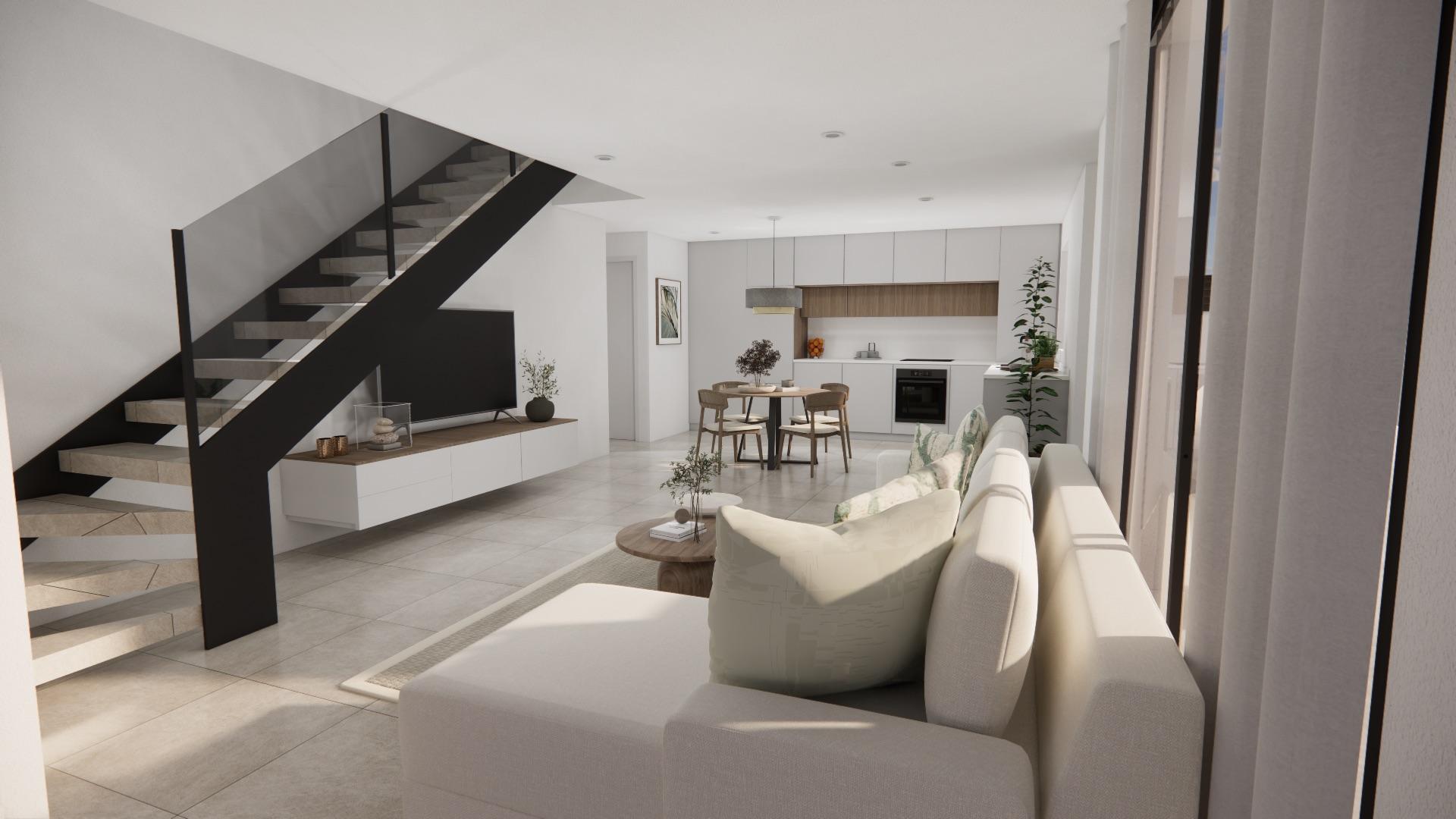 Second bedroom in 3-bedroom new-build villa, Desamparados, Orihuela