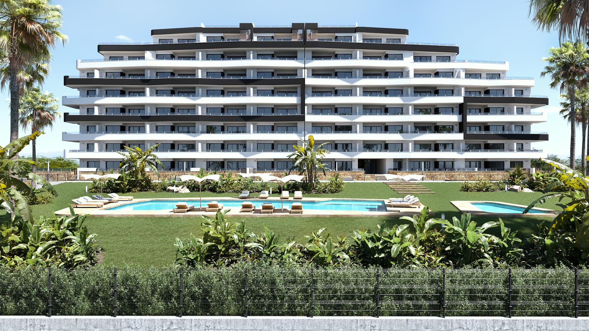 Countryside views from development, Pueblo 9, San Miguel De Salinas
