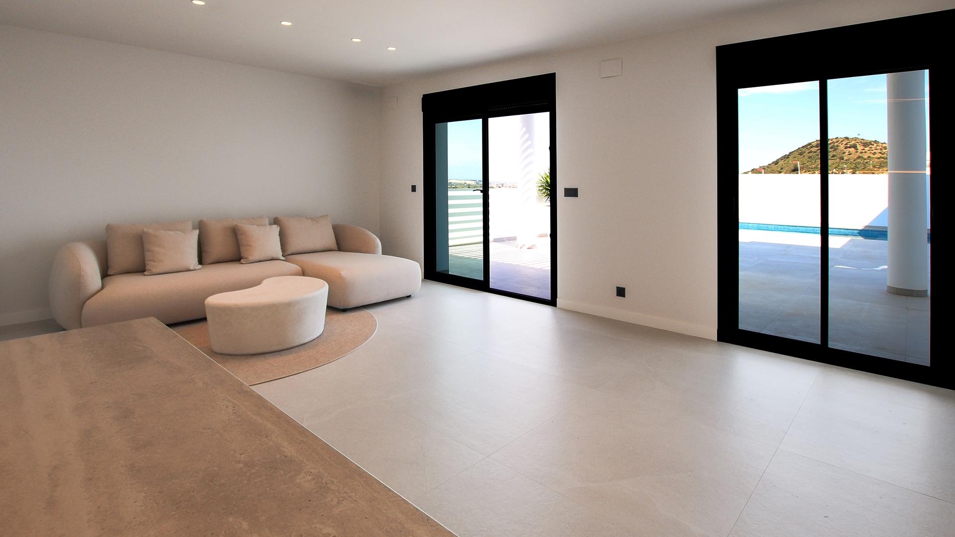 Entrance hallway of new-build villa, Centro de la Ciudad Quesada, Rojales