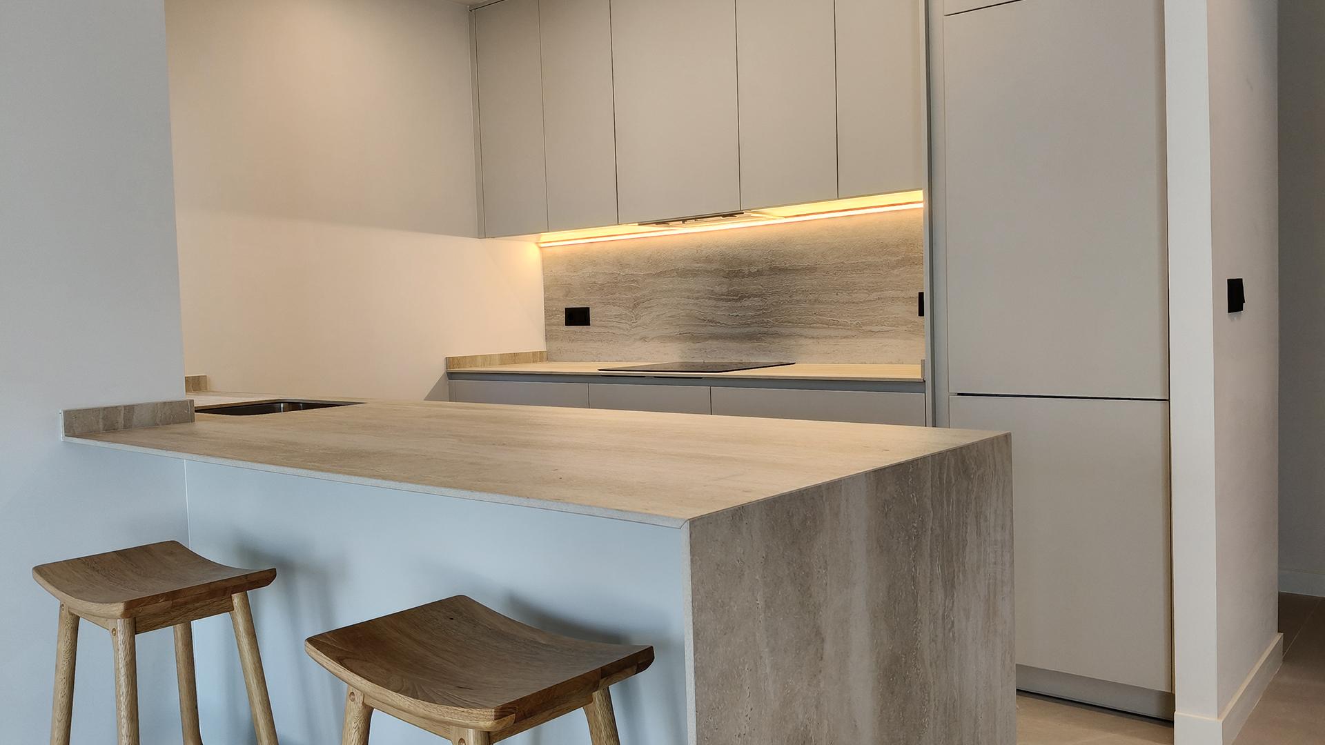 Living room with terrace access in new-build villa, Ciudad Quesada, Rojales