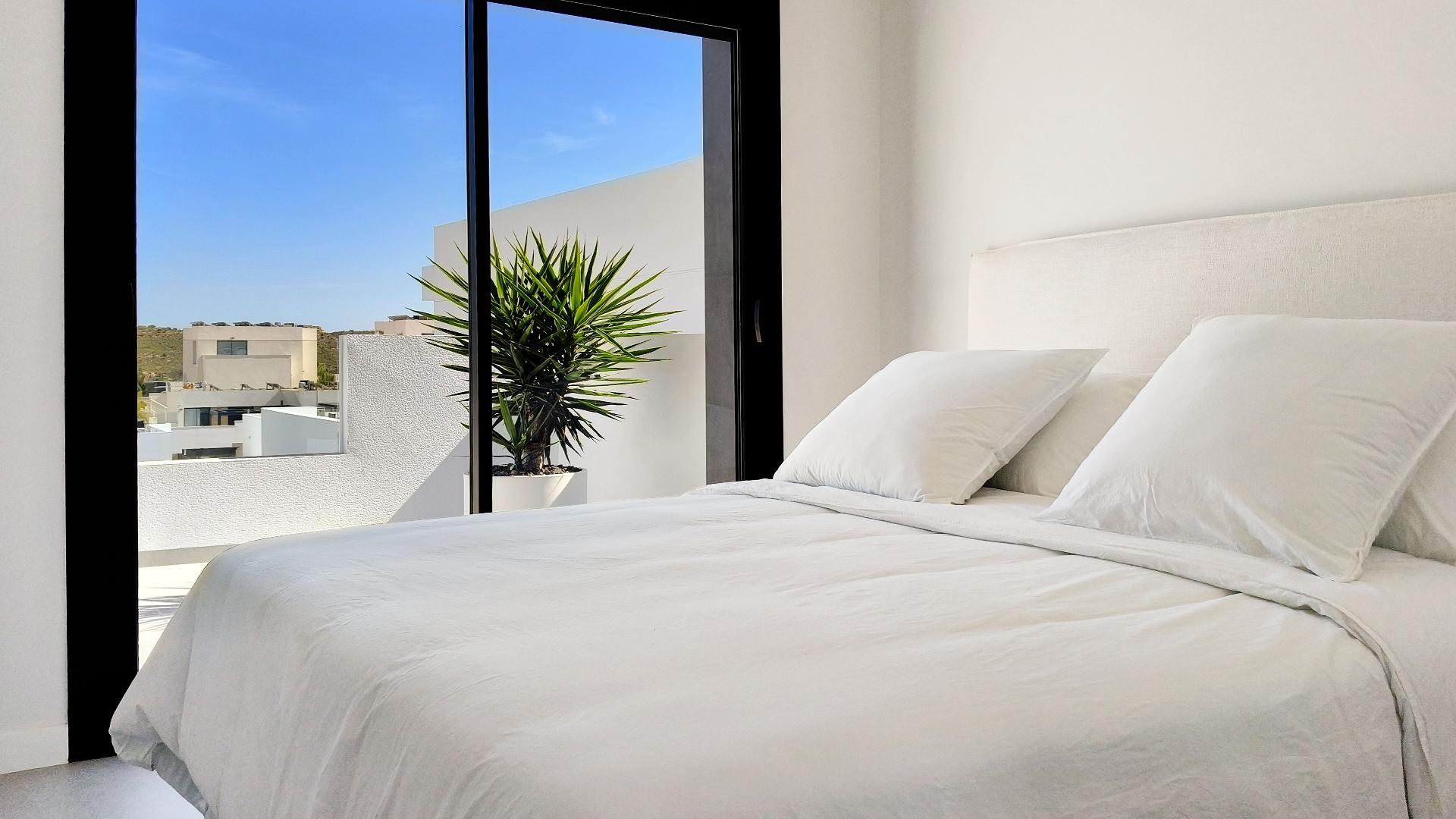Built-in wardrobe interior in 5-bedroom new-build villa, Ciudad Quesada, Rojales