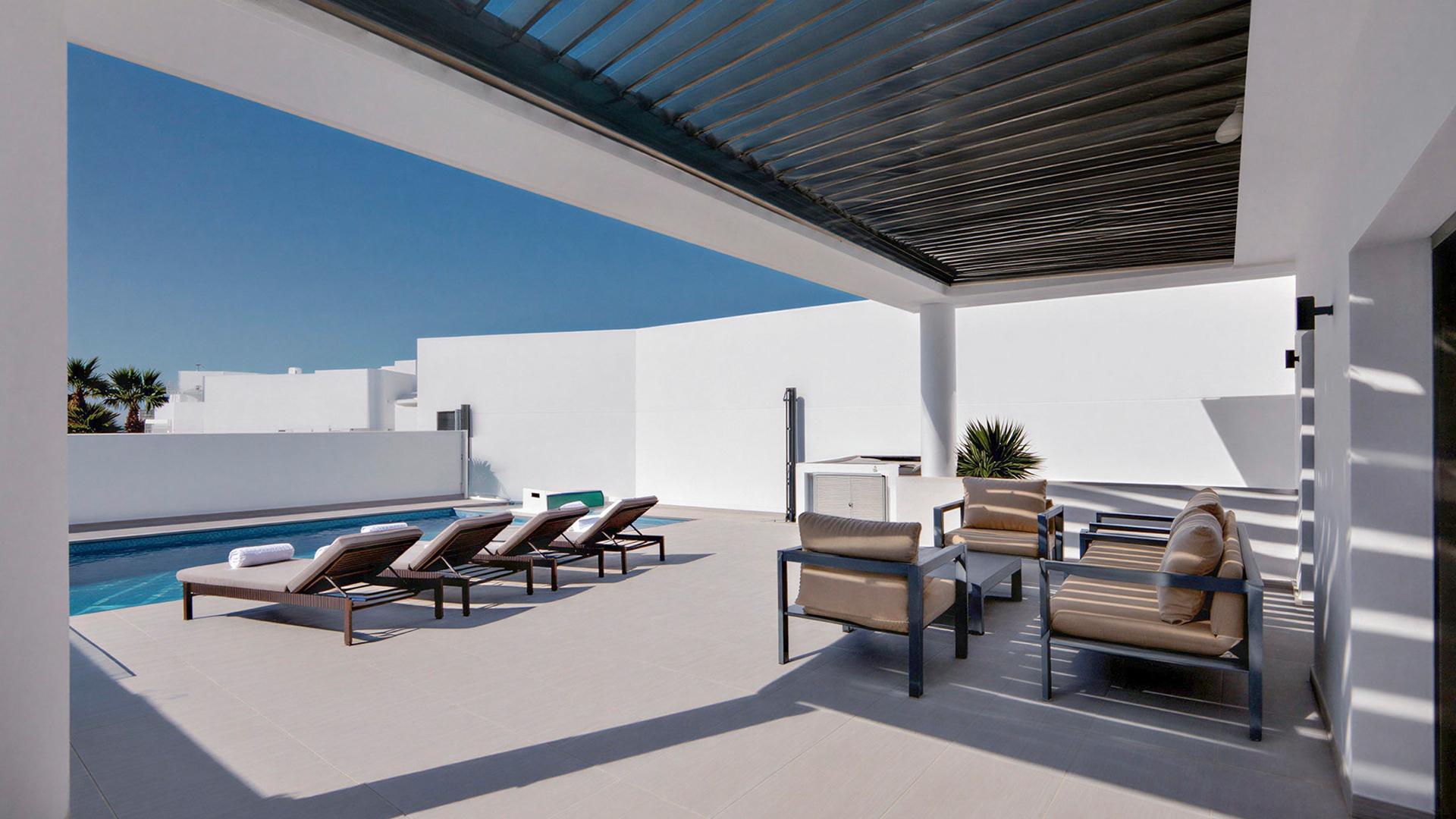 Upper floor internal hallway in new-build villa, Centro de la Ciudad Quesada