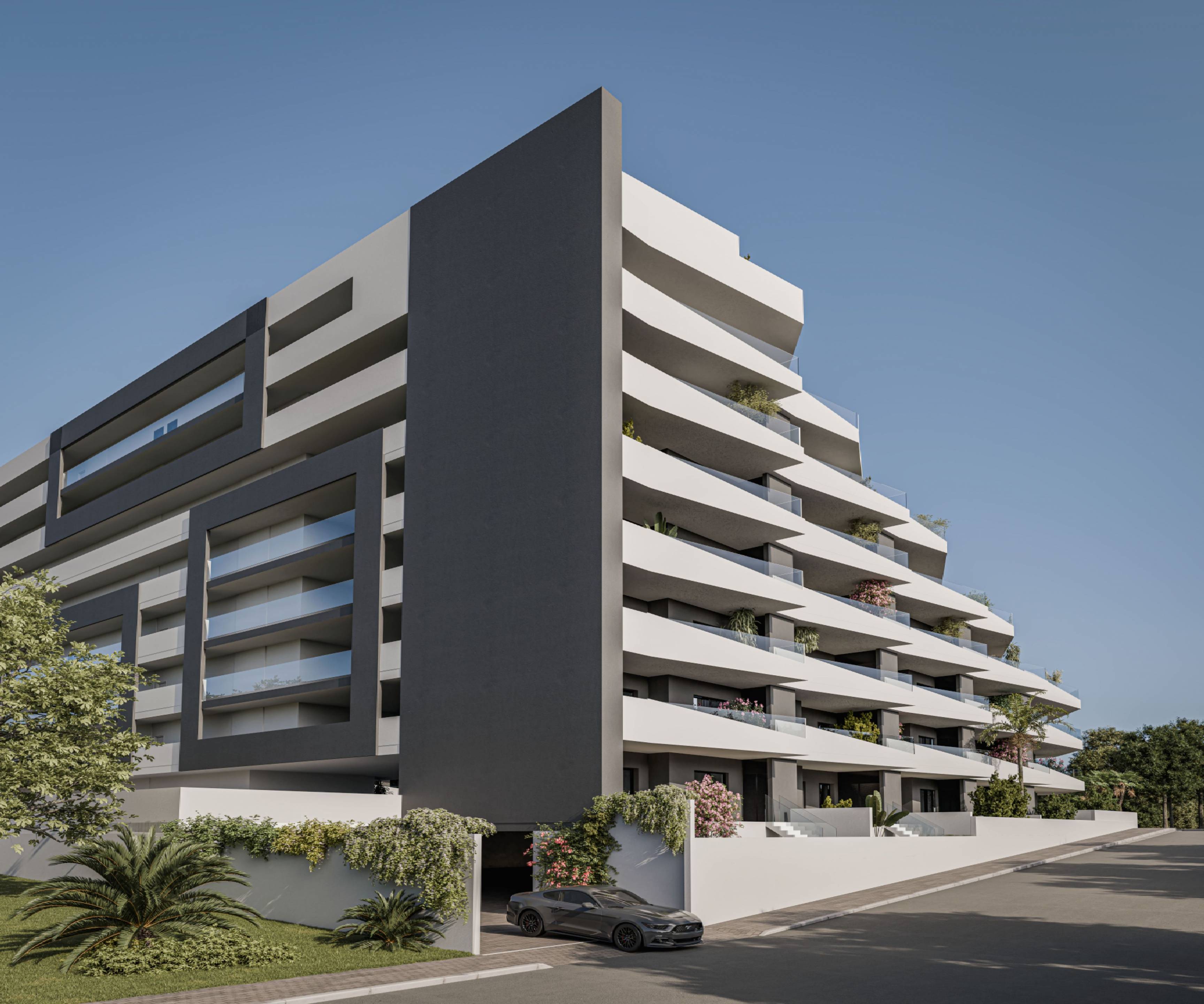 Building entrance and lift lobby, Pueblo 9, San Miguel De Salinas