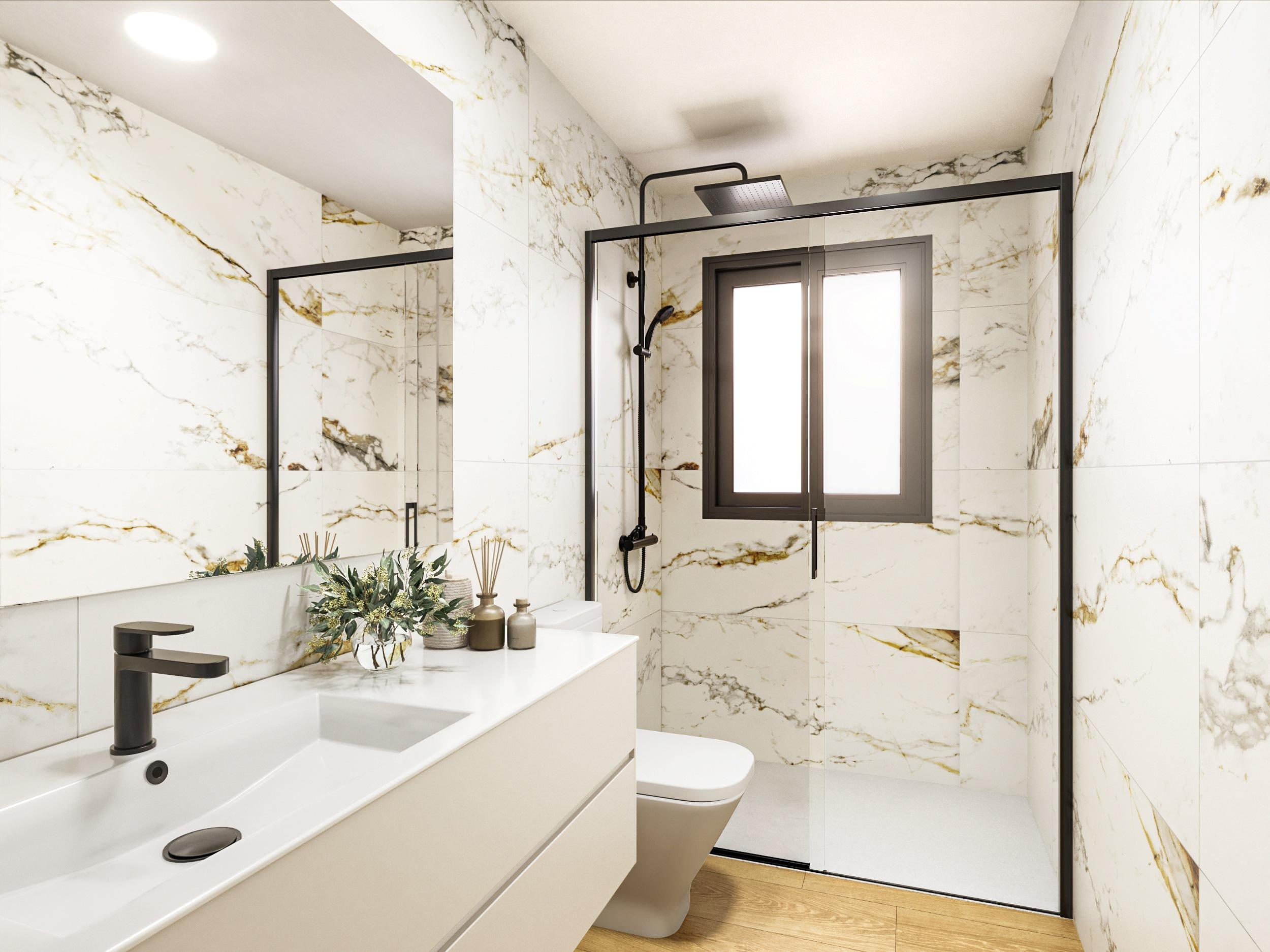 Lift and corridor in residential building, Centro, Torrevieja