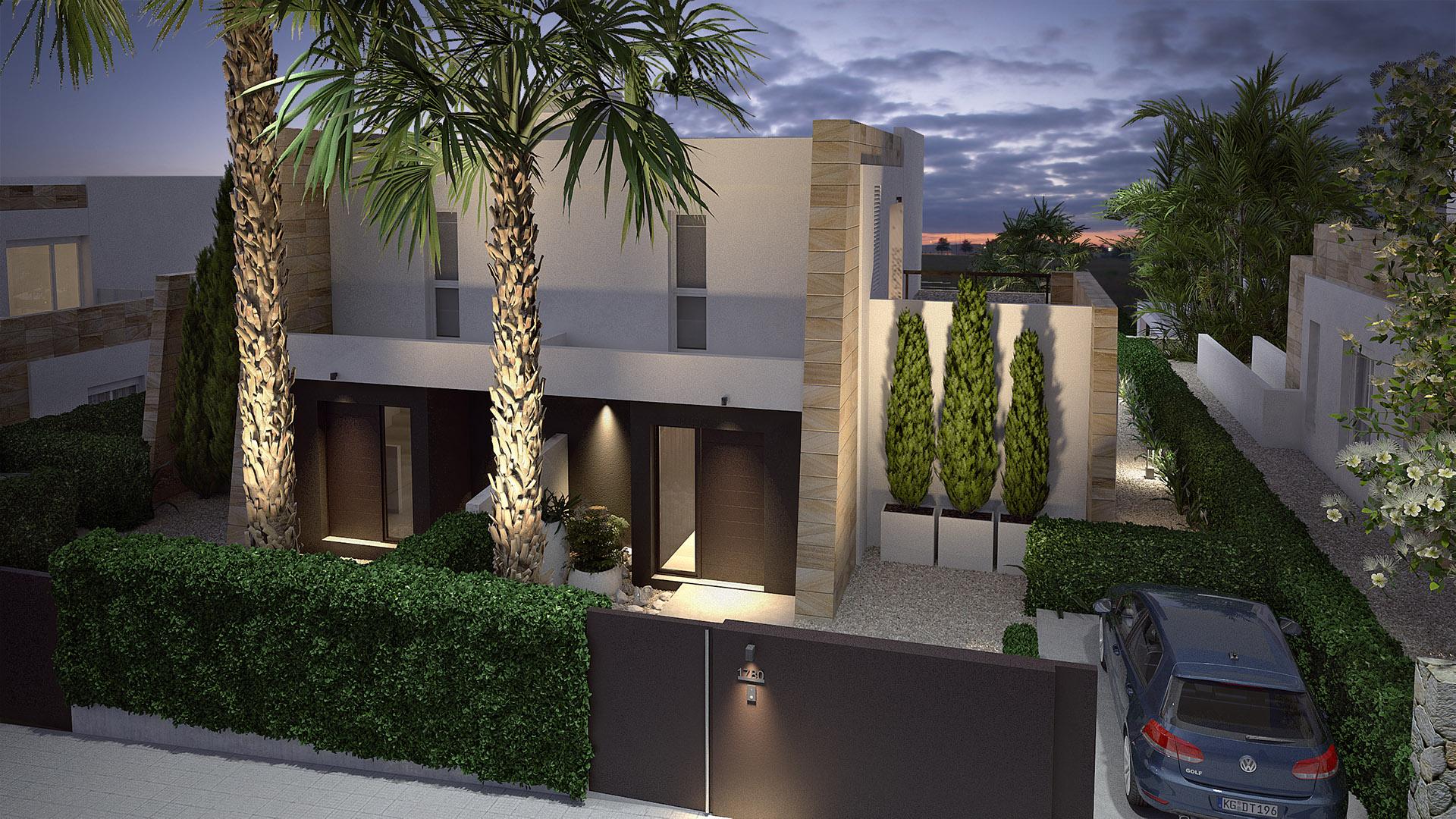 Two allocated parking spaces in development, La Finca Golf, Algorfa