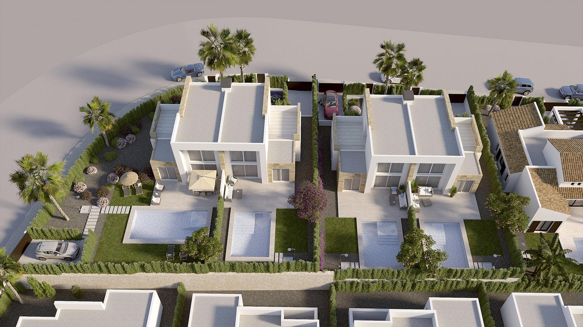 Kitchen fittings in new-build townhouse, La Finca Golf, Algorfa