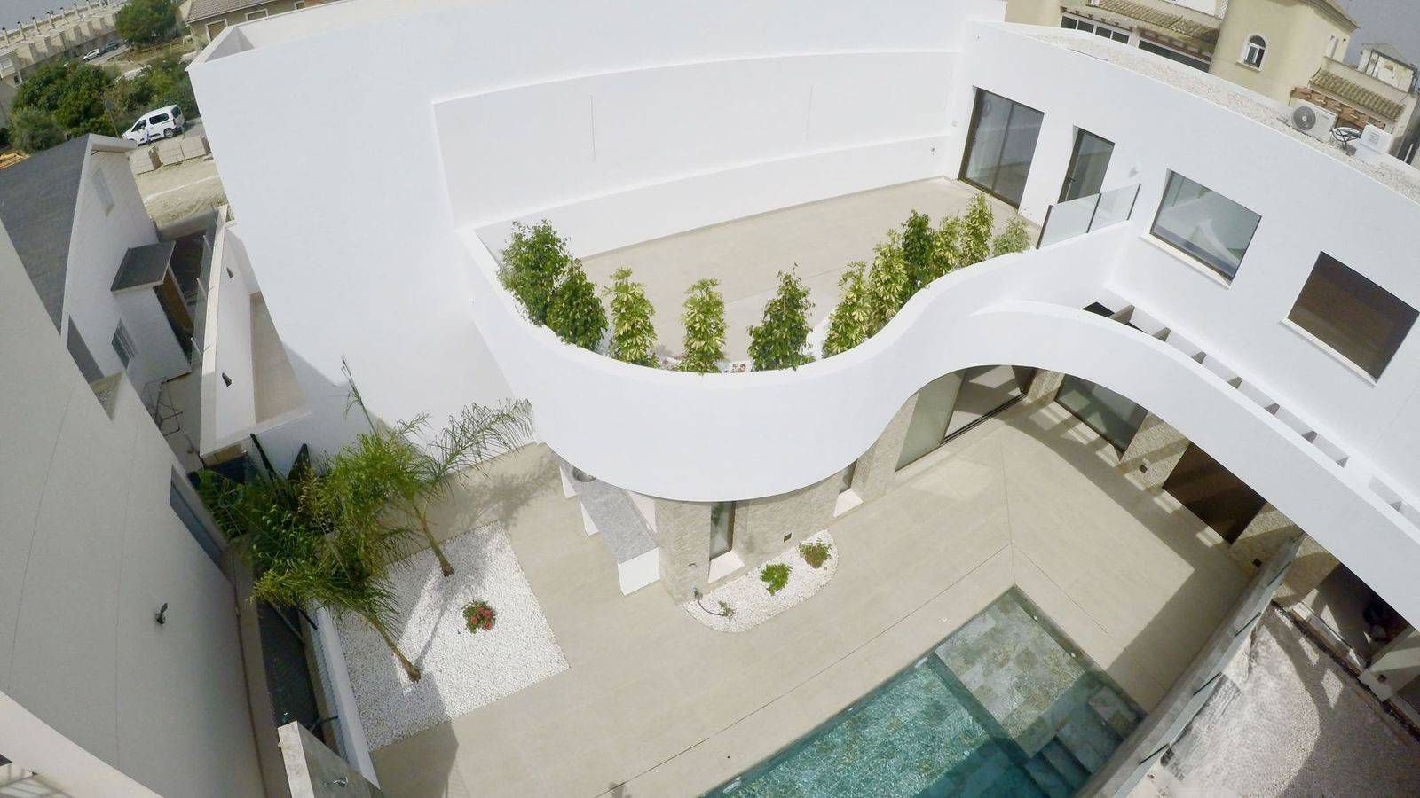 Private parking area adjacent to villa, Heredades, Rojales