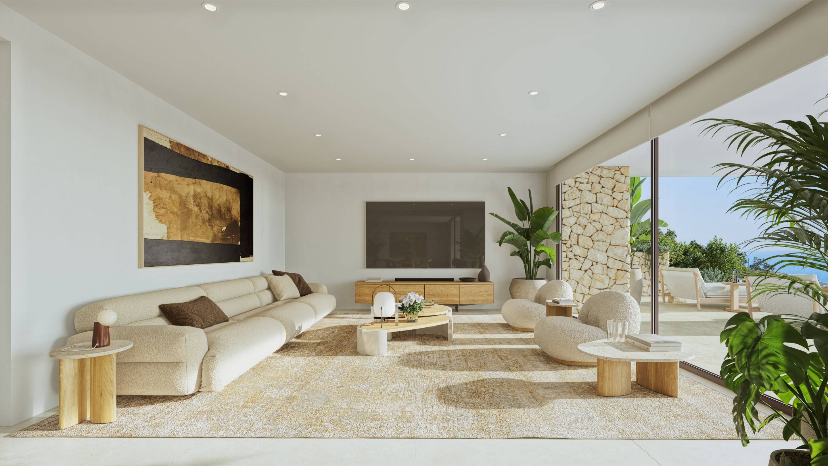 Second bedroom in new-build villa, Cumbres del Sol, Benitachell