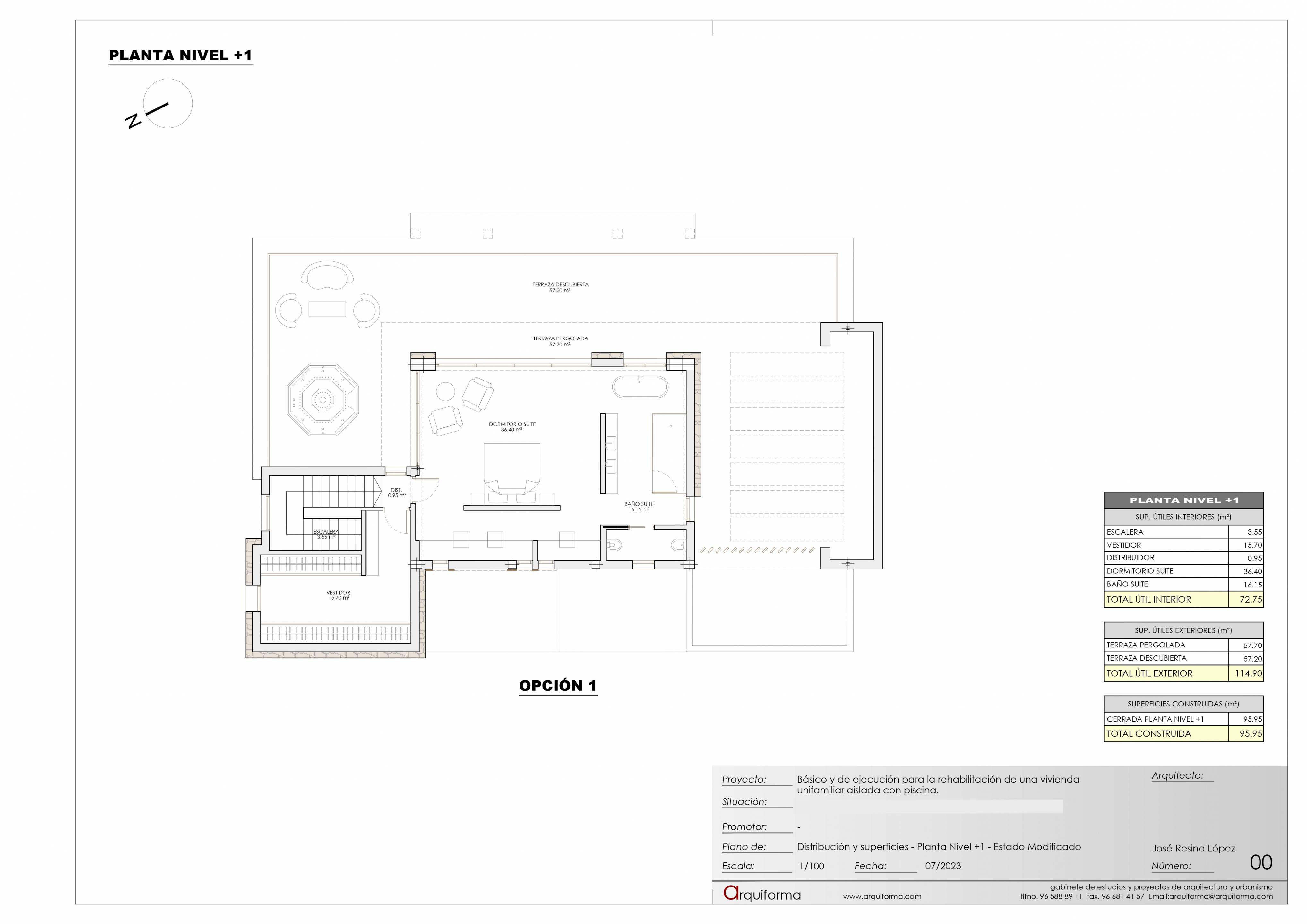 Location plan showing villa position within Altea Hills urbanisation, Altea
