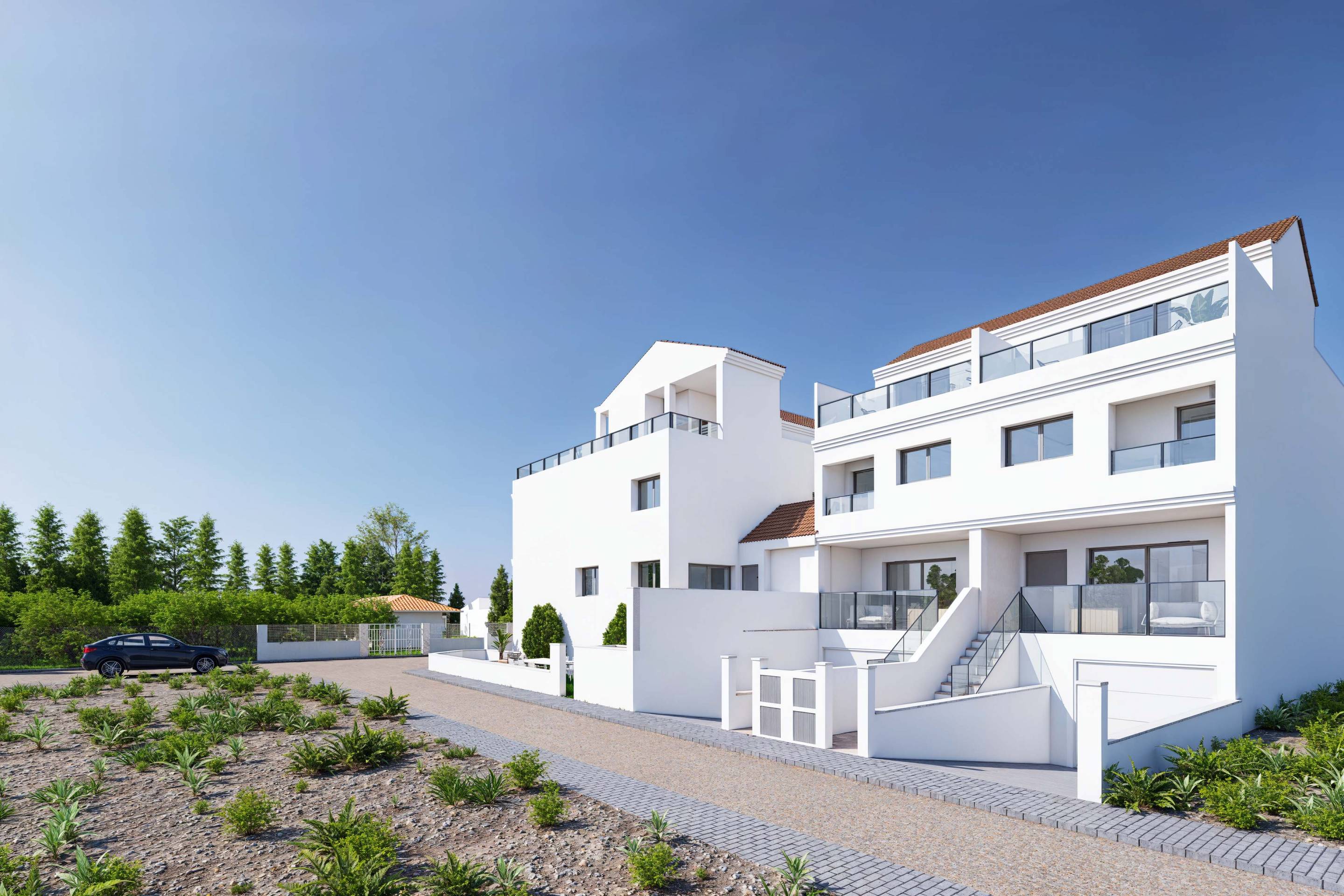 Third bedroom in 4-bedroom new-build townhouse, Rafal, Alicante