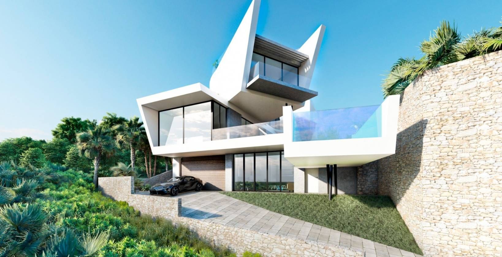 Main bedroom in 4-bedroom new-build villa, Campoamor, Orihuela Costa