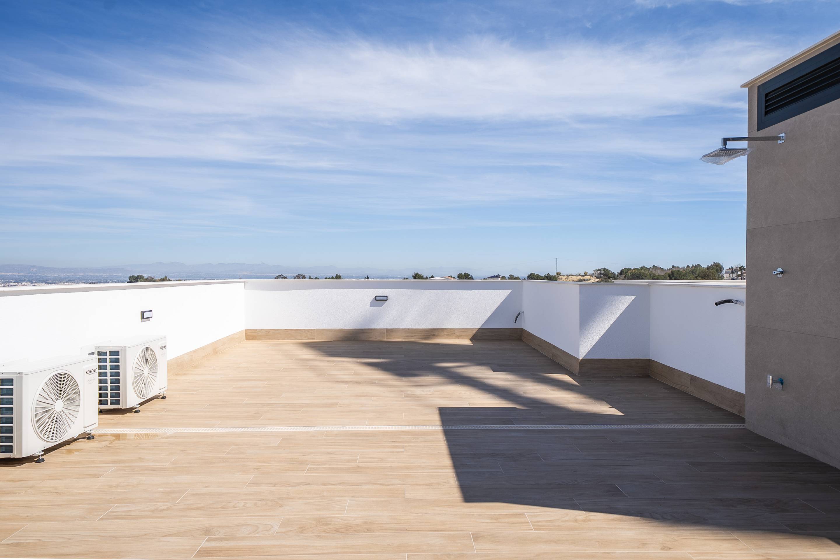 Developer floor plan or render for 6-bedroom villa in Algorfa