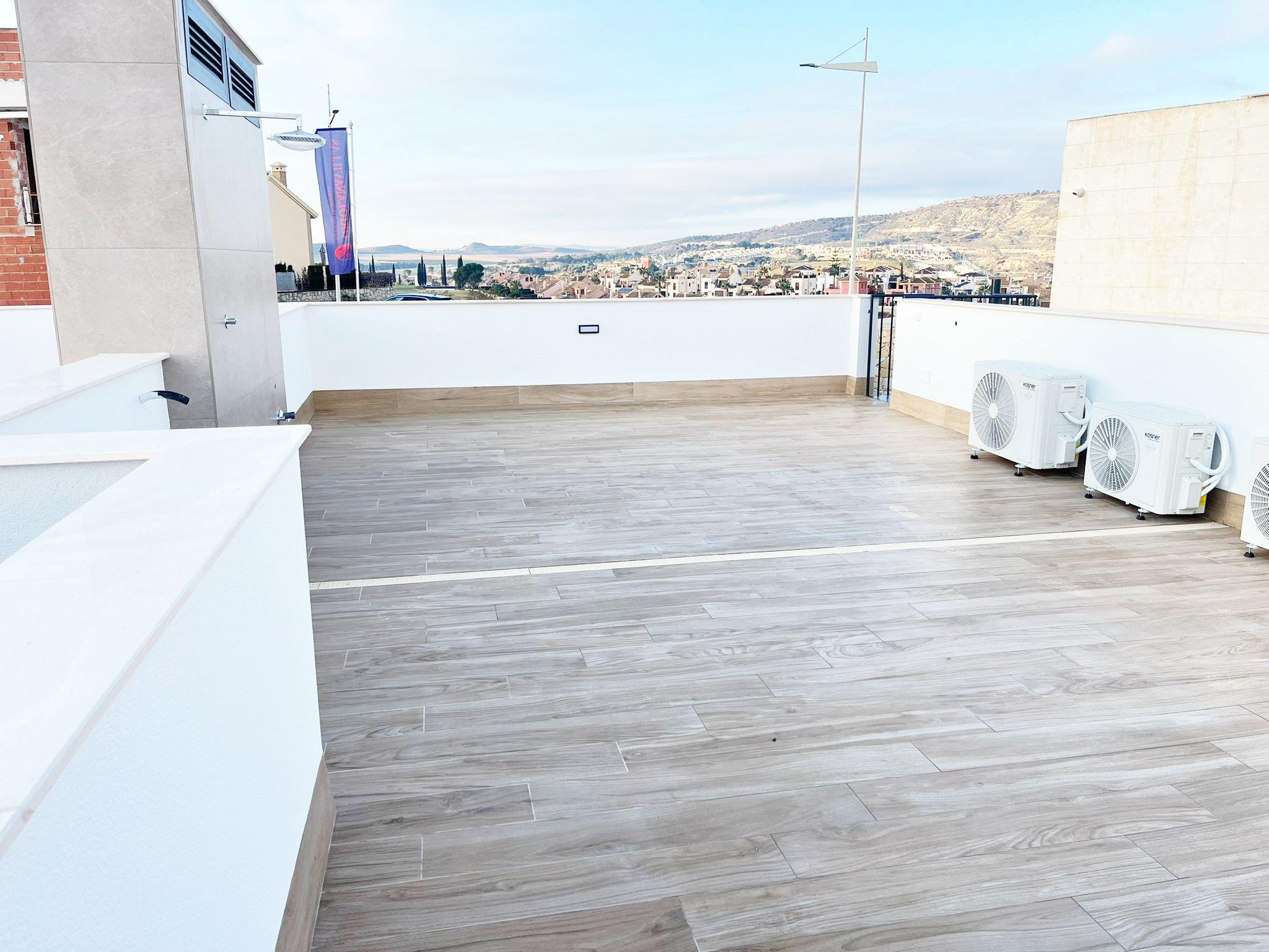 Kitchen cabinetry and fitting detail, new-build villa in Algorfa