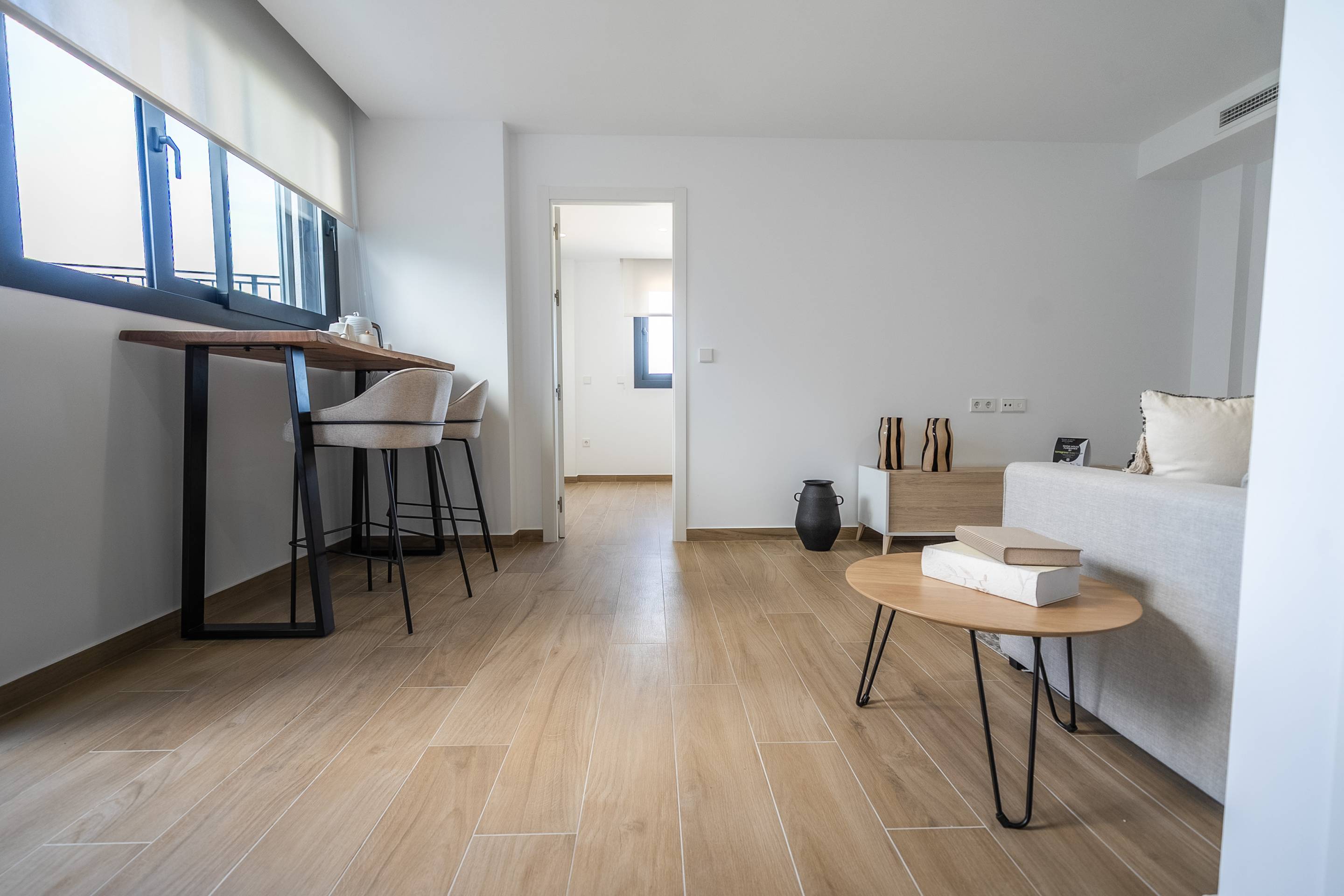 Rooftop solarium level of 6-bedroom new-build villa in Algorfa