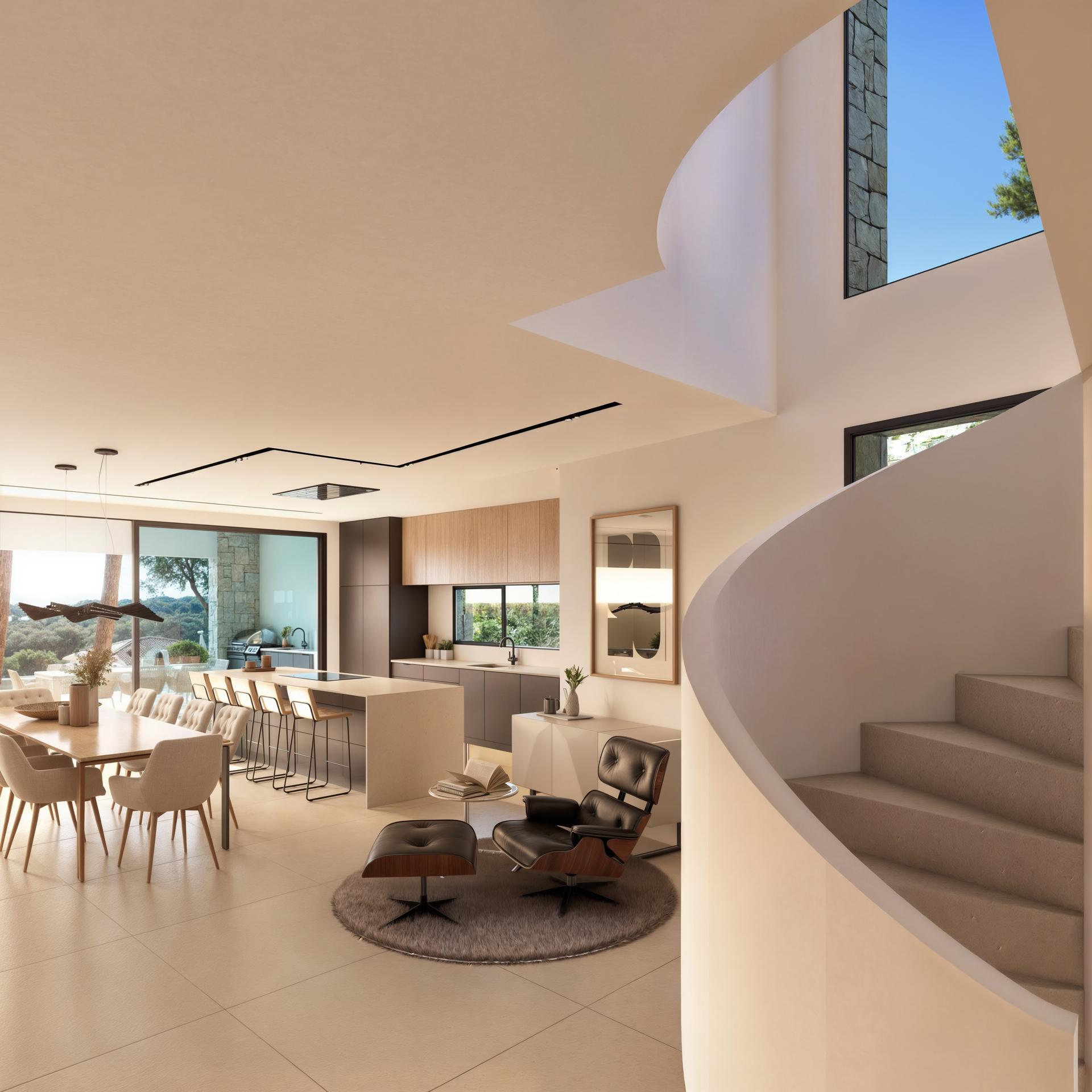 Main bedroom in single-storey new-build villa, Pinar de Advocat-Cometa, Moraira