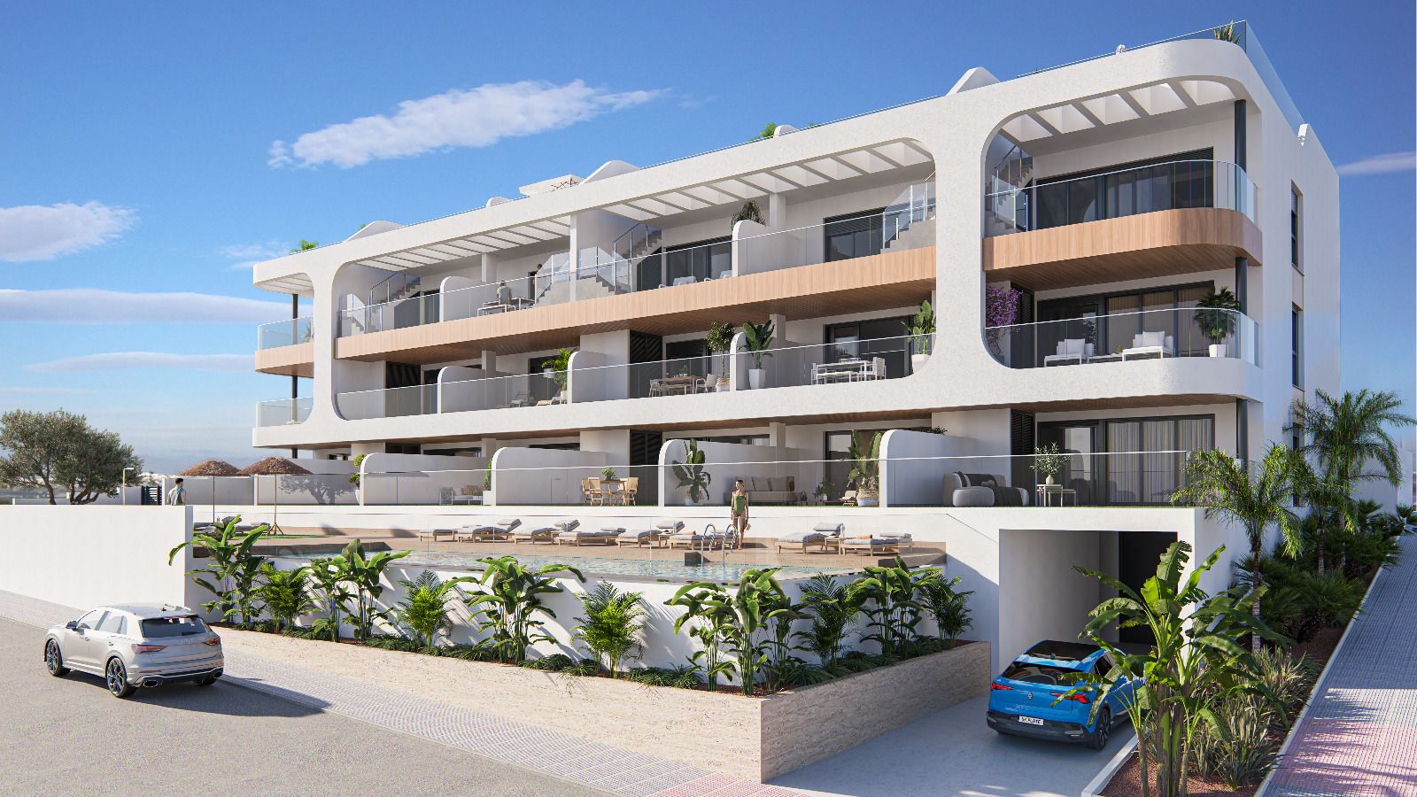 Surrounding neighbourhood and street view, Pueblo 4, Benijofar