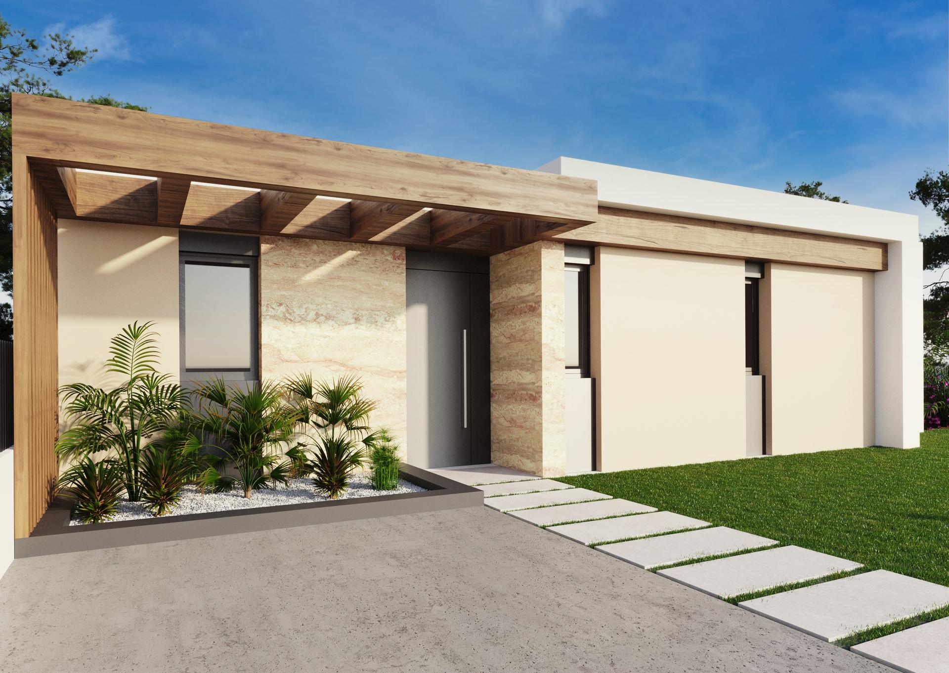 Show home kitchen finish, new-build villa, Pla de Cantal, Polop