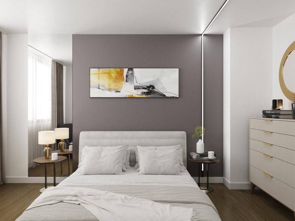 Open-plan living area in 2-bedroom penthouse, Altozano, Alicante