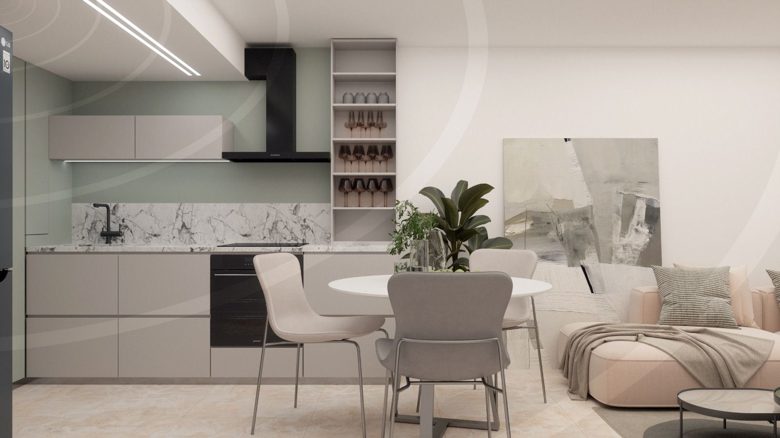Complex courtyard or communal outdoor space, Altozano, Alicante