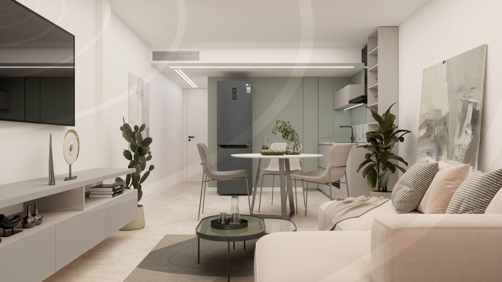 Storage area detail in penthouse, Altozano, Alicante