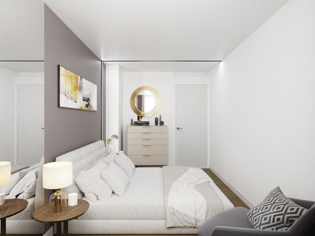 Penthouse entrance and door fitting, Altozano, Alicante