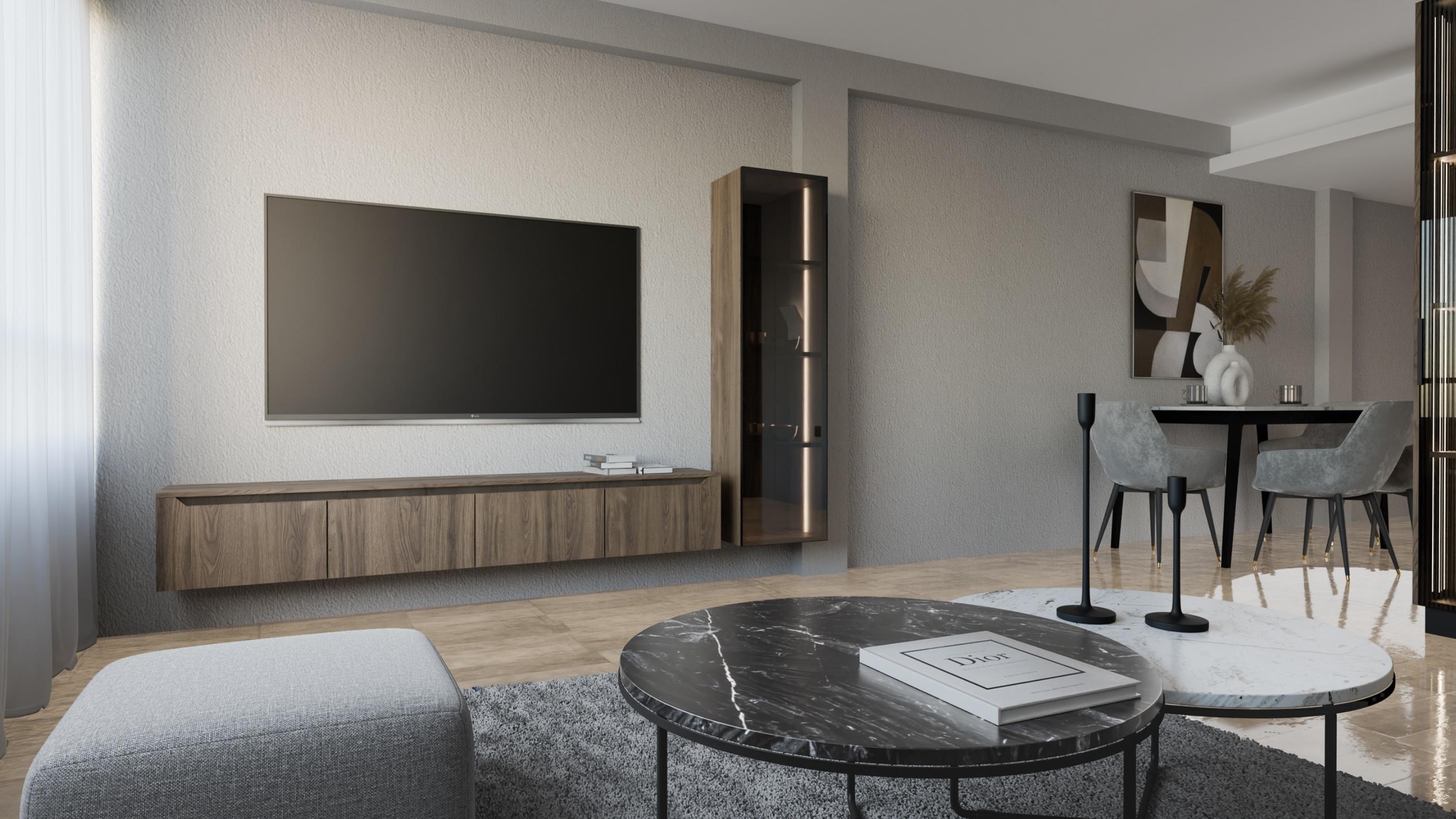 Second bedroom in 2-bedroom new-build penthouse, Altozano, Alicante