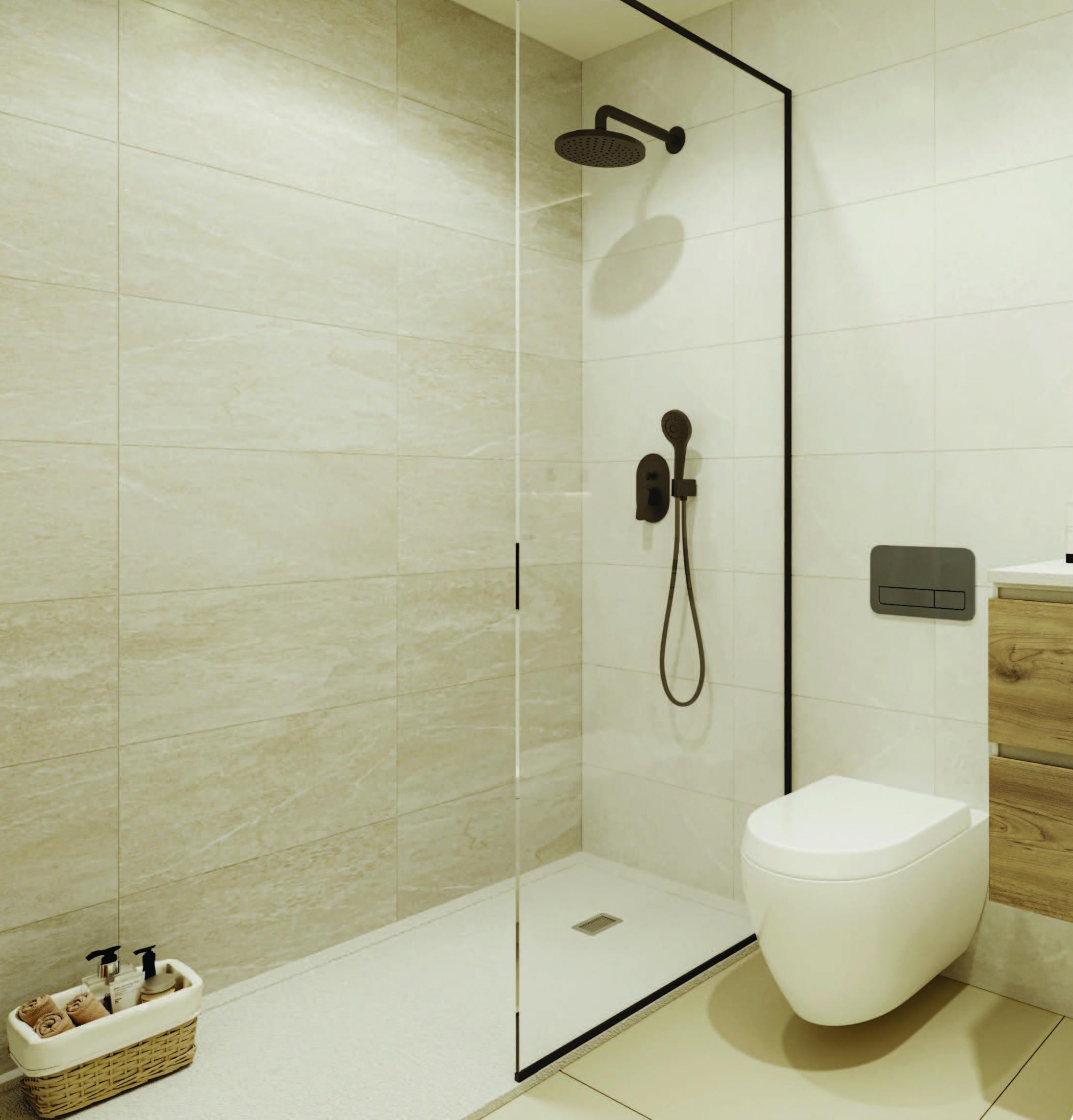Stairwell with natural light in residential complex, El Limonar