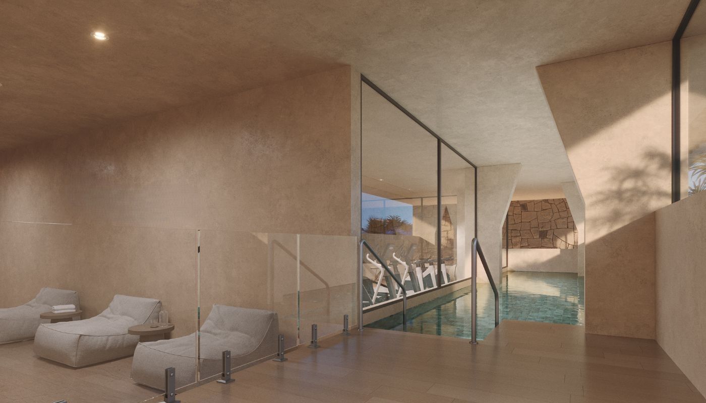 Third bedroom with window in new-build penthouse, El Saltillo, Torremolinos