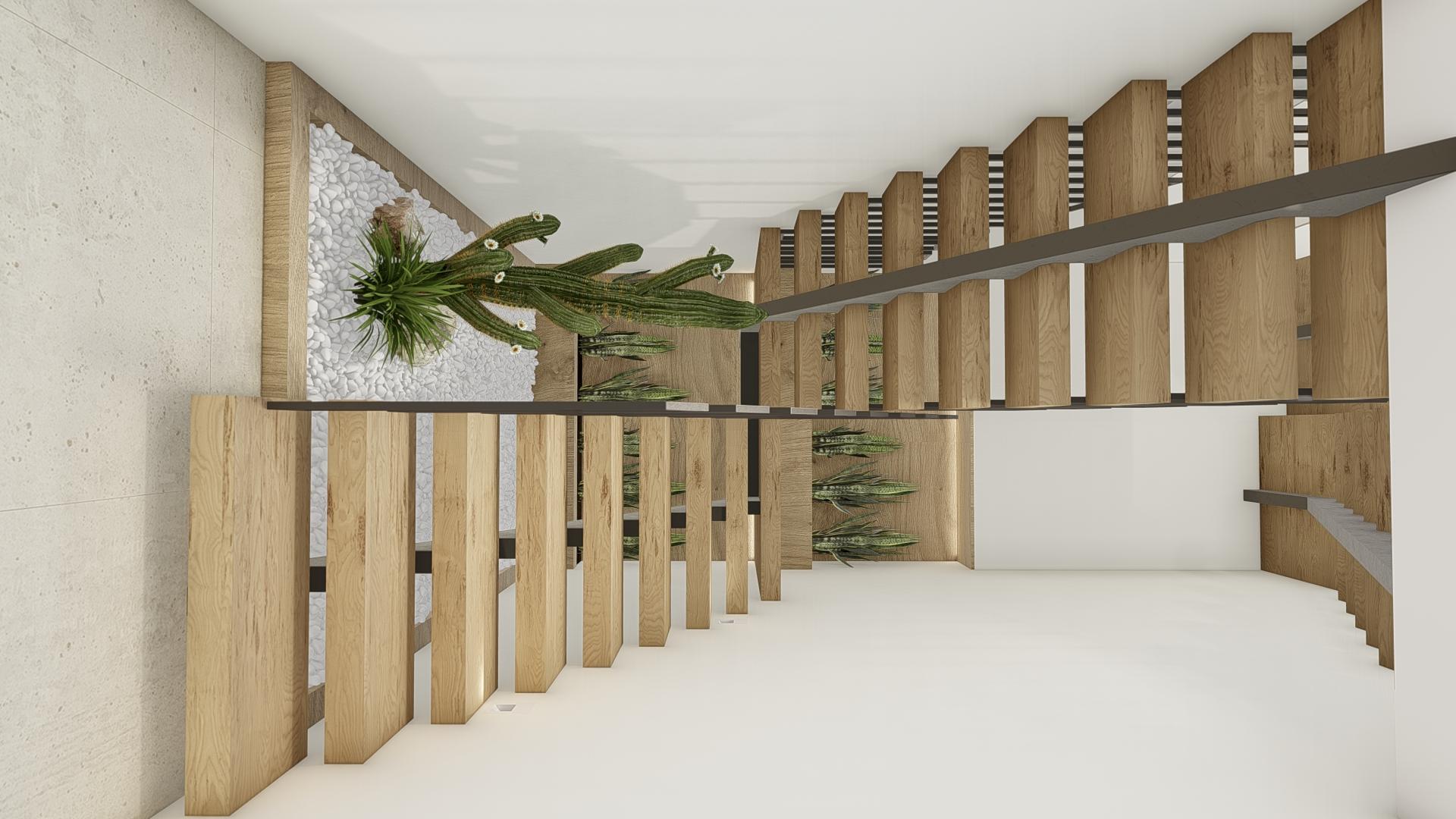Garage or covered parking area, new-build villa, Pla de Cantal, Polop