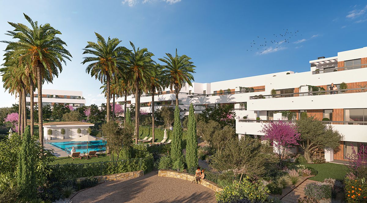 View of surrounding area from Arroyo Vaquero development, Estepona