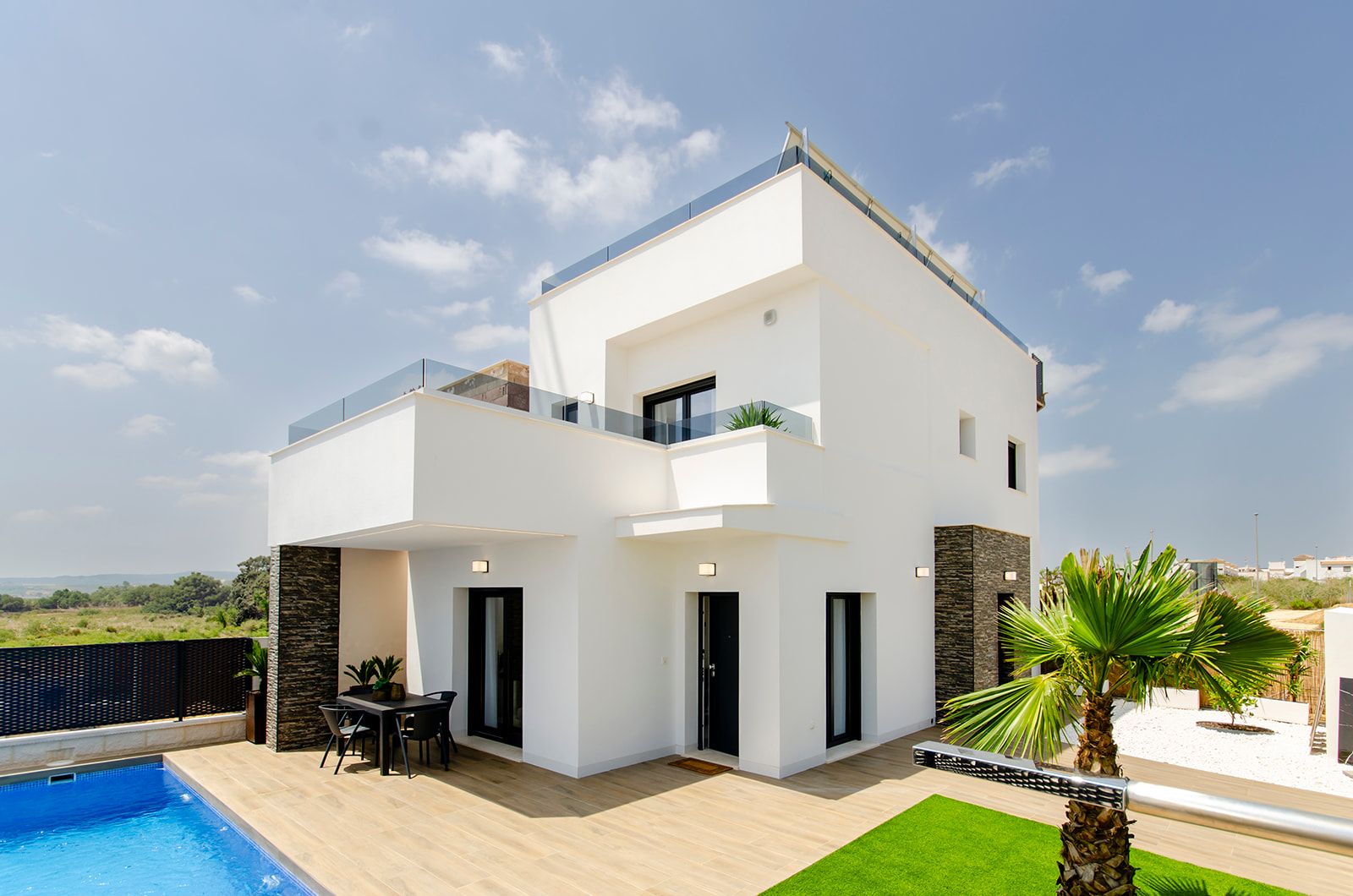En-suite bathroom, 3-bedroom villa in Desamparados-Hurchillo-Torremendo