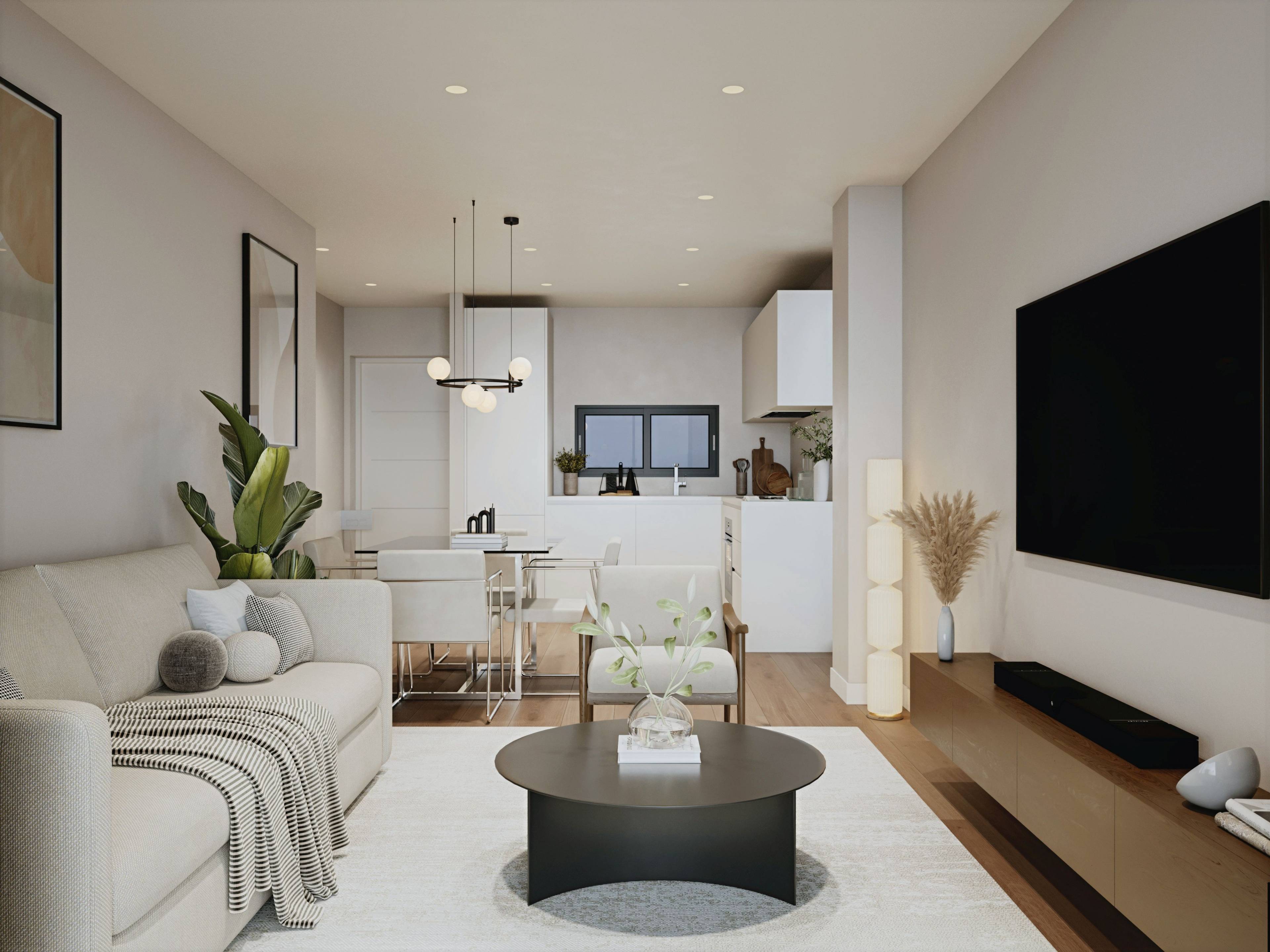 Second bedroom in new-build penthouse, Cala de Villajoyosa, Villajoyosa