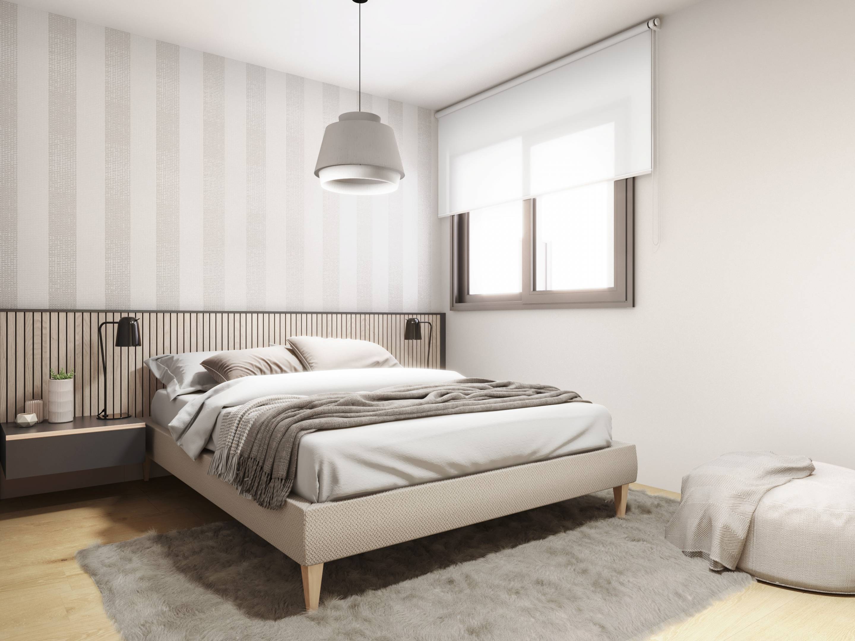 Bathroom with shower enclosure in 2-bedroom new-build apartment, Centro, Torrevieja