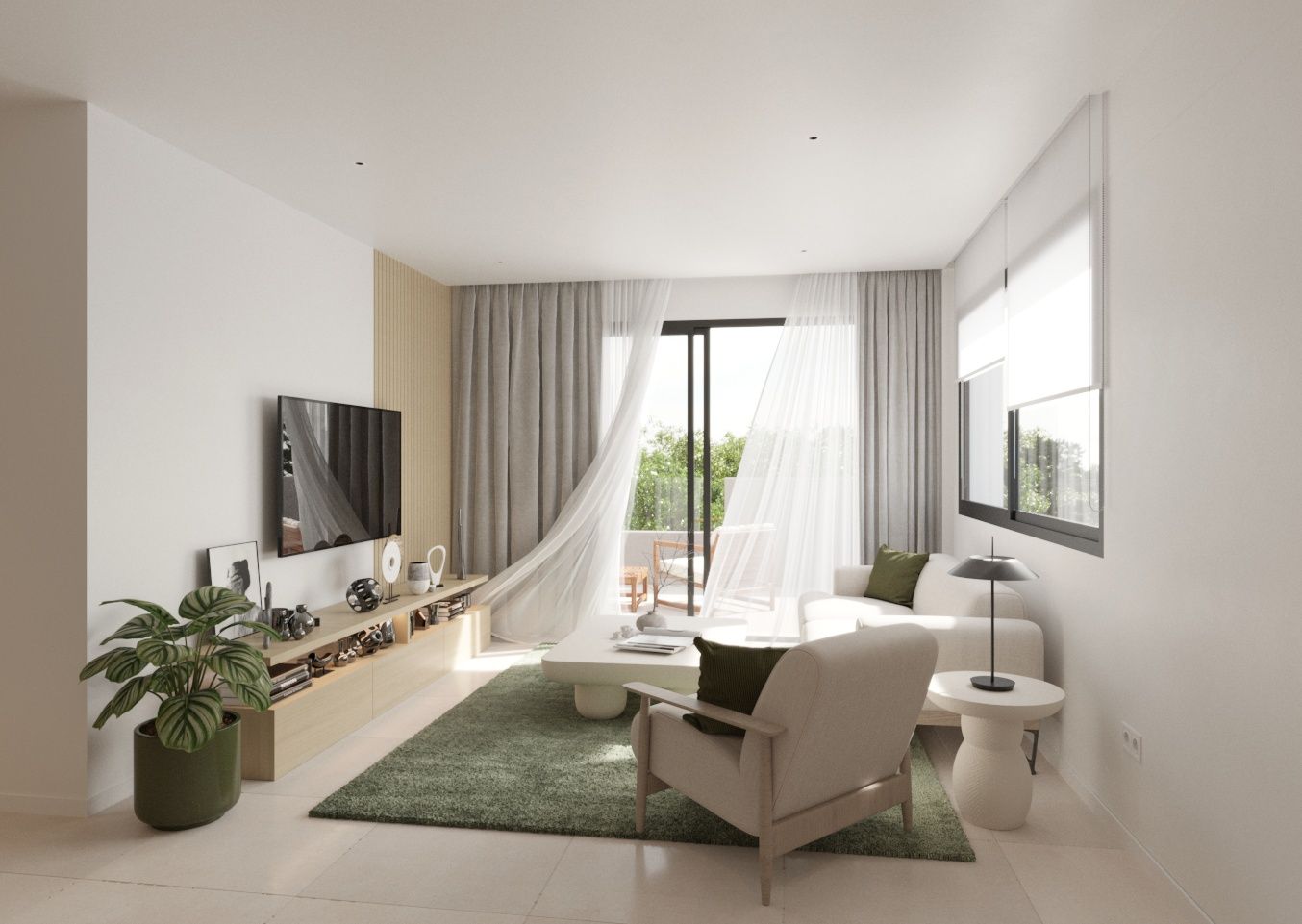 Second bathroom in 2-bedroom new-build apartment, Lago Jardín, Torrevieja