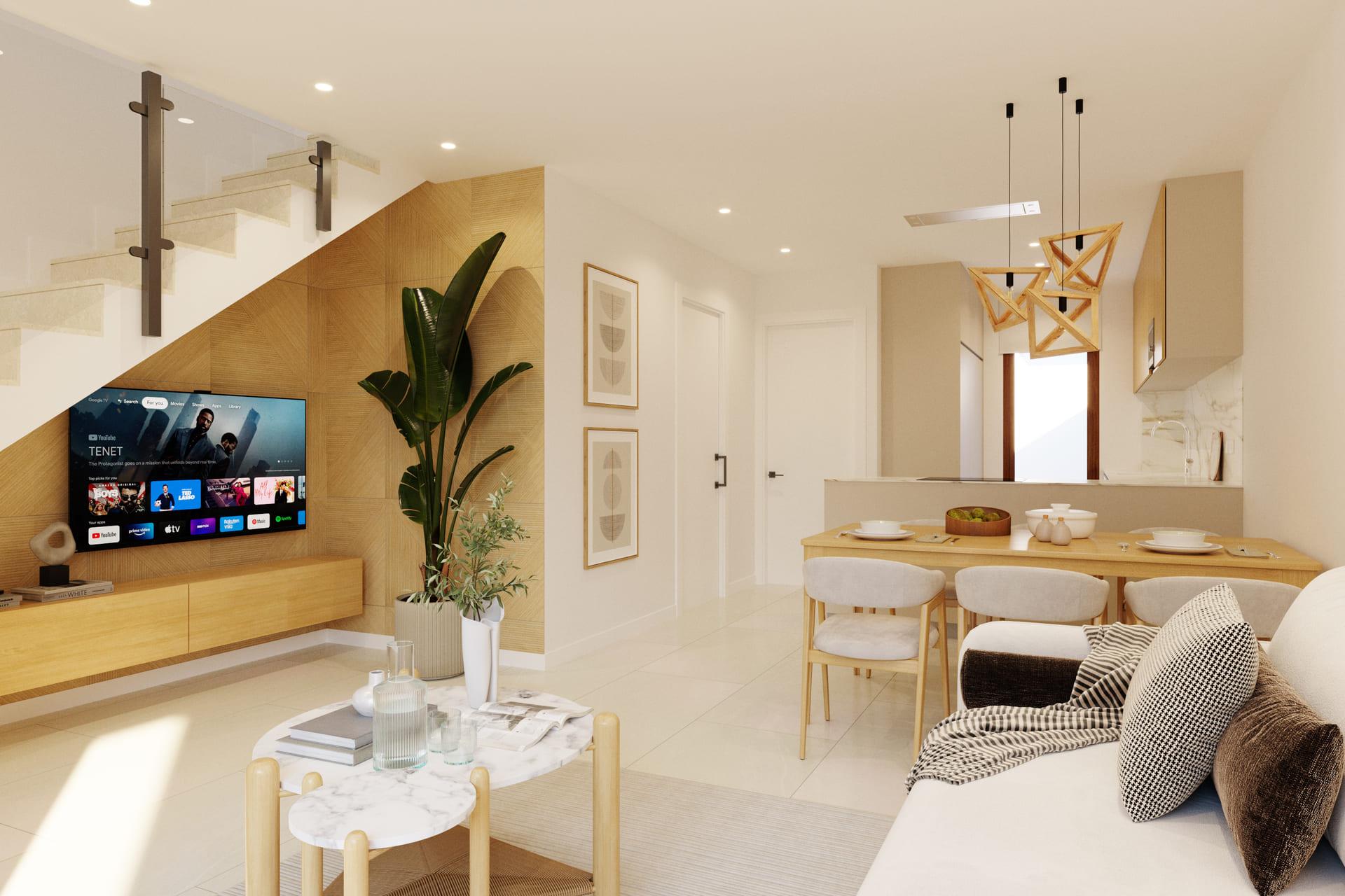Second bedroom in 3-bedroom ground-floor apartment, Desamparados, Orihuela