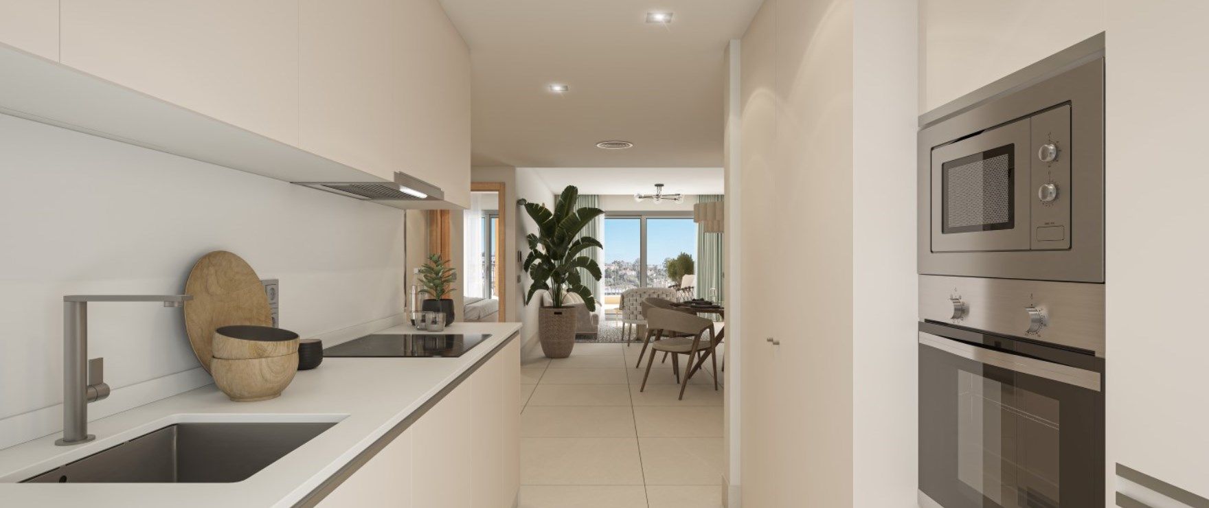 Landscaped communal gardens and grounds, Bahia de las Rocas, Manilva