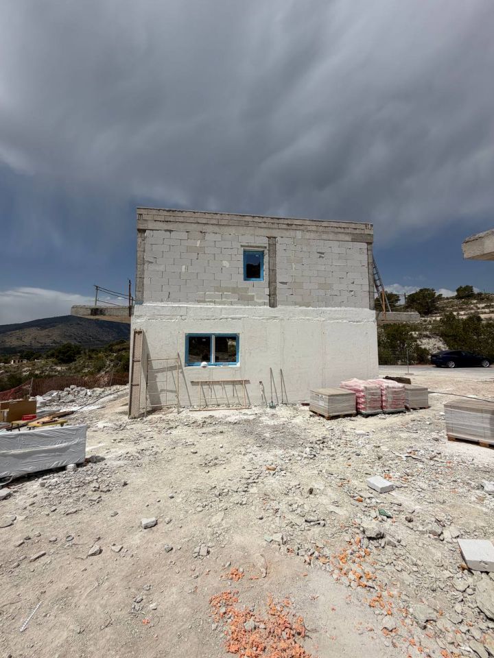 Upper terrace with mountain and sea views, Golf Bahía, Finestrat