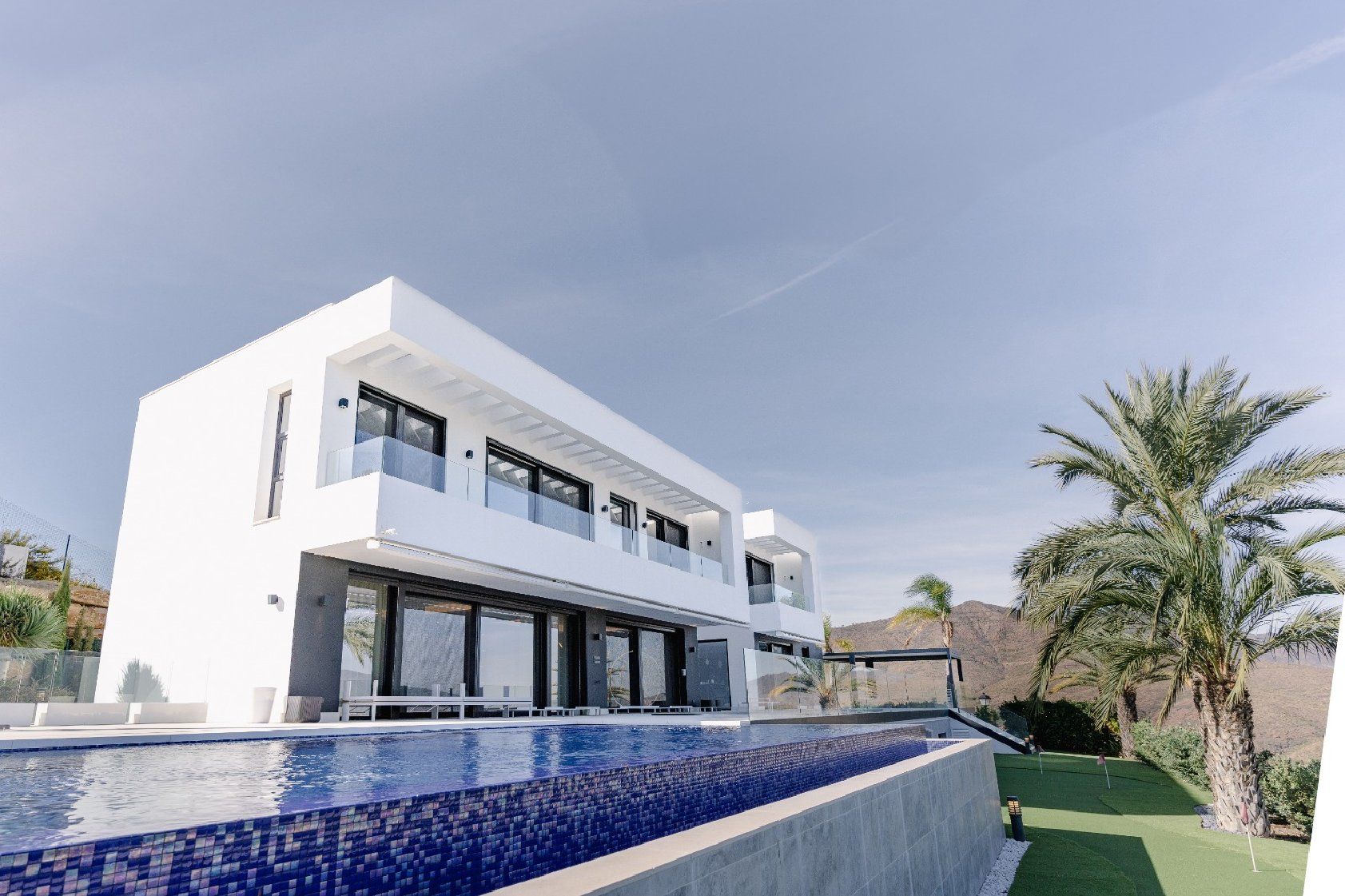 Dining area adjacent to kitchen in 5-bedroom villa, La Cala Golf