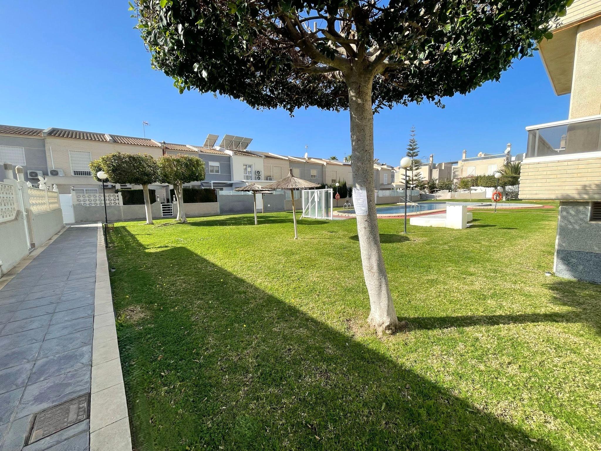 Communal pool in residential complex, Torreblanca, Torrevieja