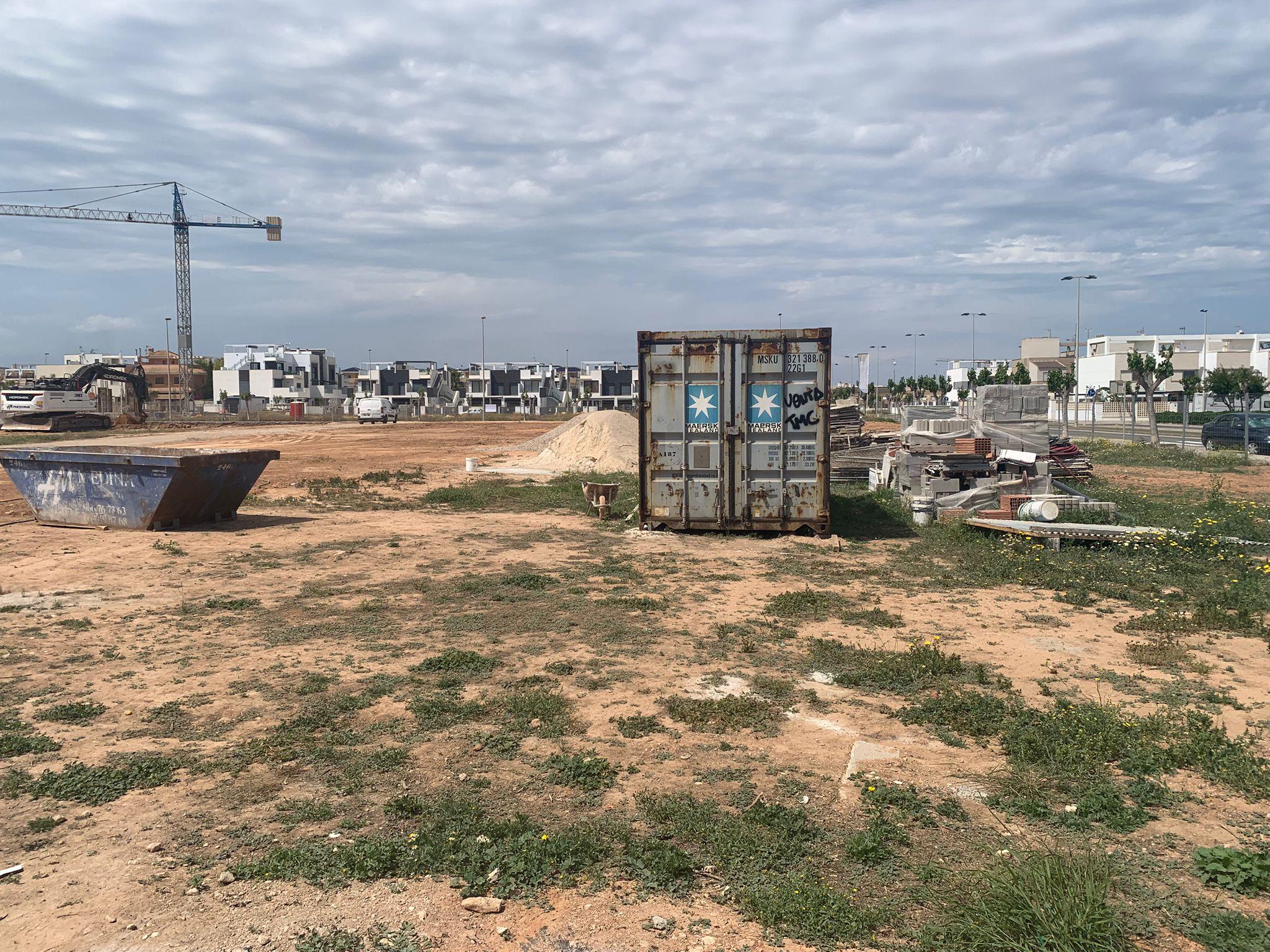 Ground-level communal area in new-build development, La Torre de la Horadada