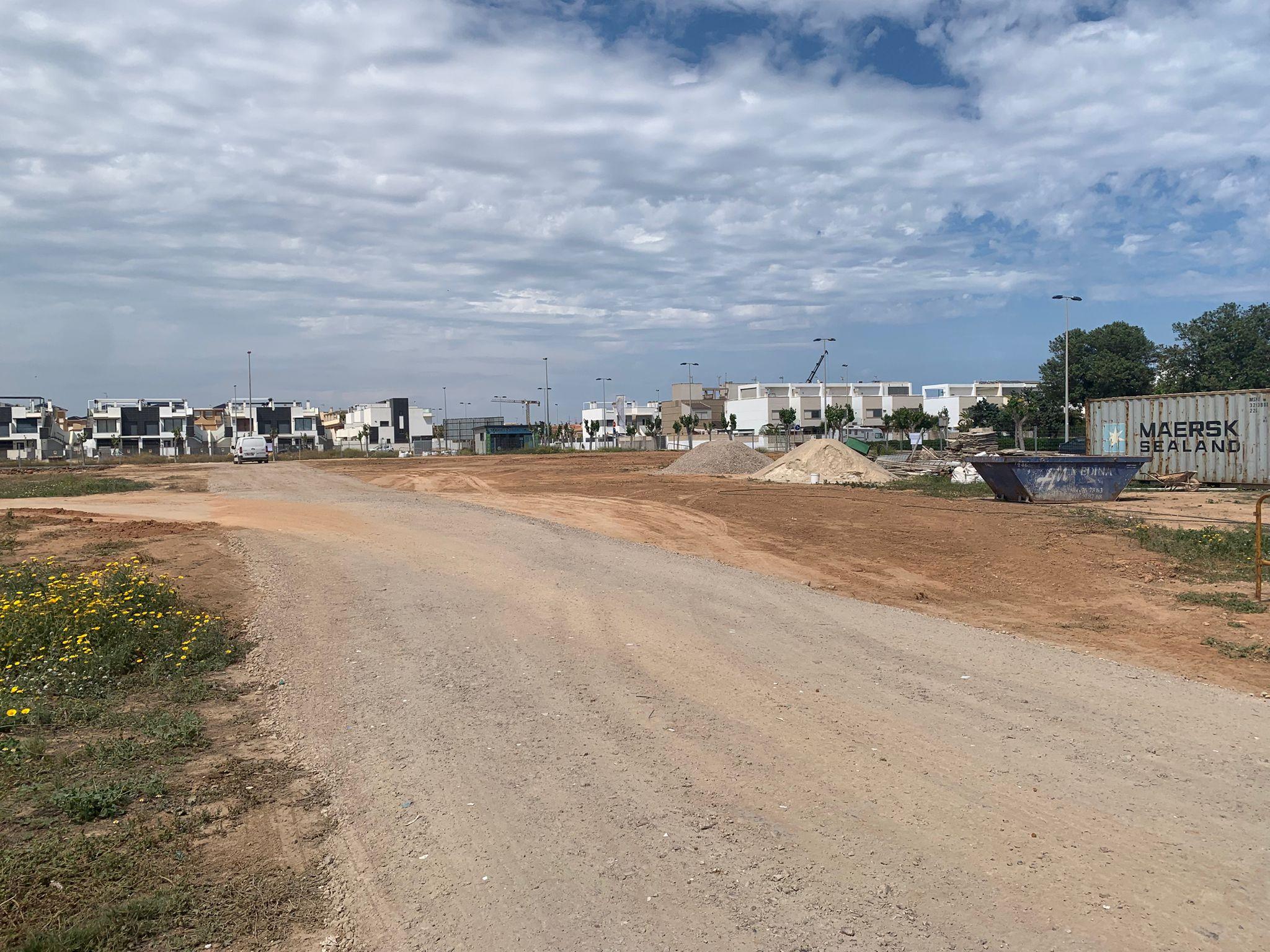 Sandy beach near the complex in the La Torre de la Horadada coastal area