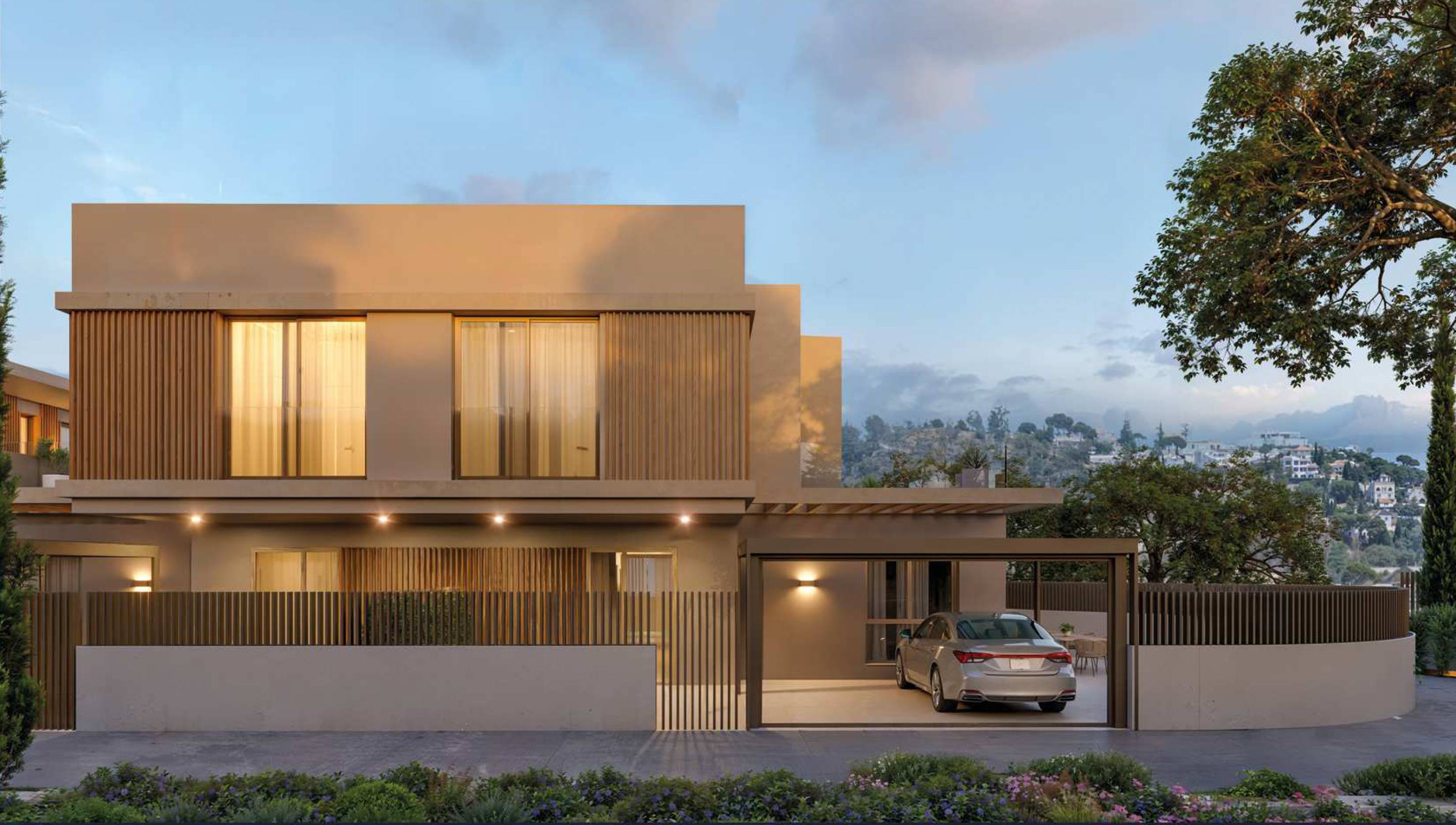 Private garden area attached to new-build townhouse, La Cala de Mijas
